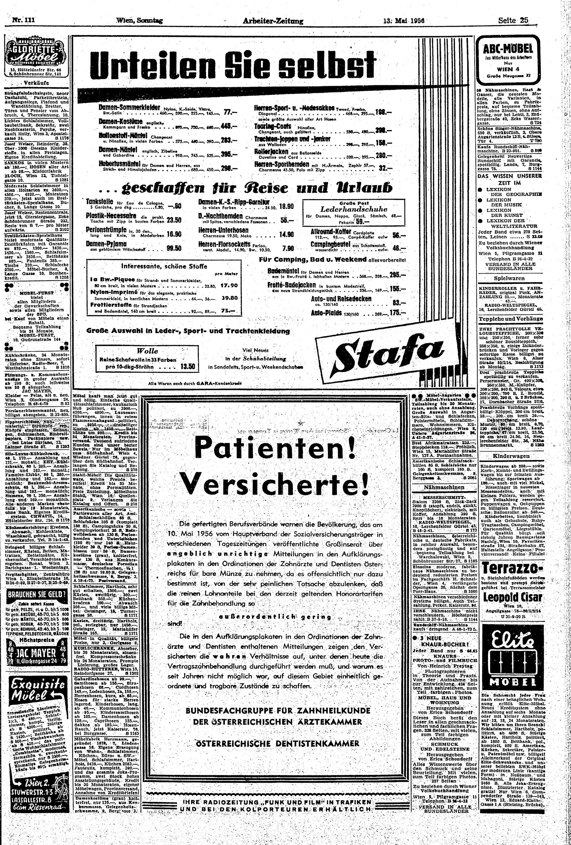 Ausgabe So. 13.05.1956, Seite 25