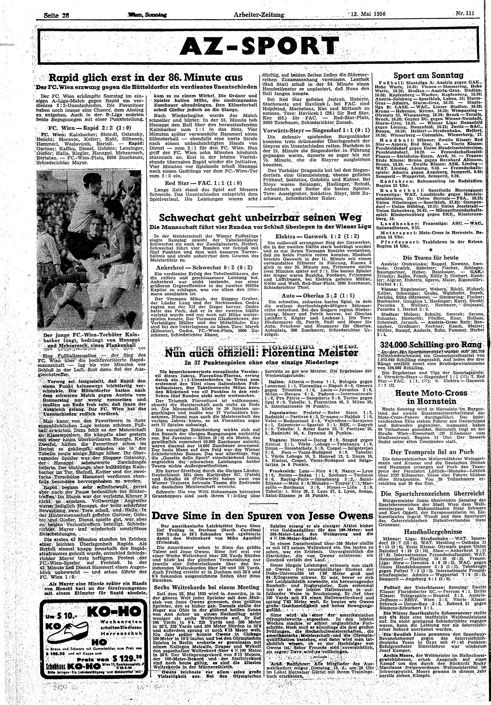 Ausgabe So. 13.05.1956, Seite 28
