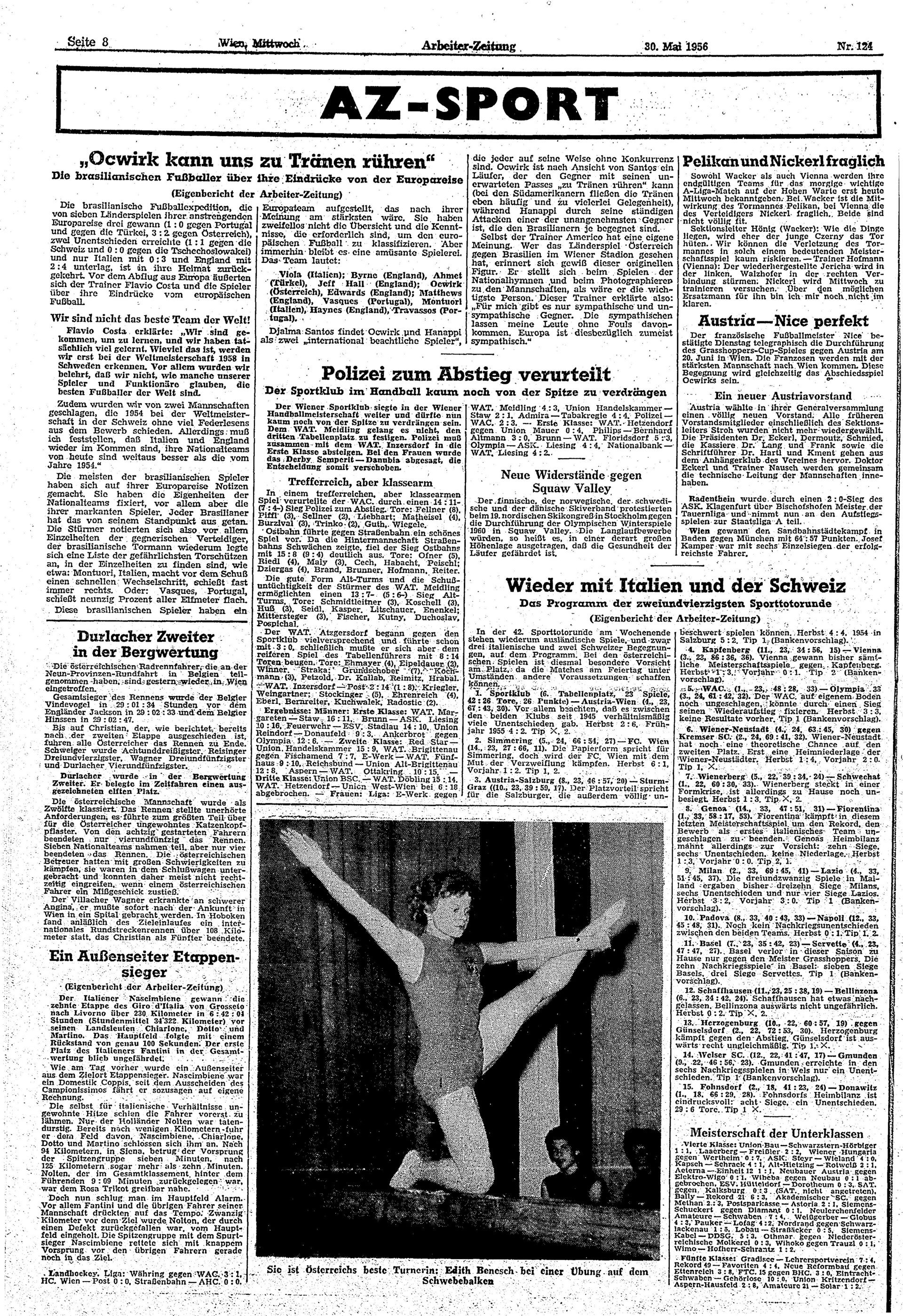 Ausgabe Mi. 30.05.1956, Seite 8