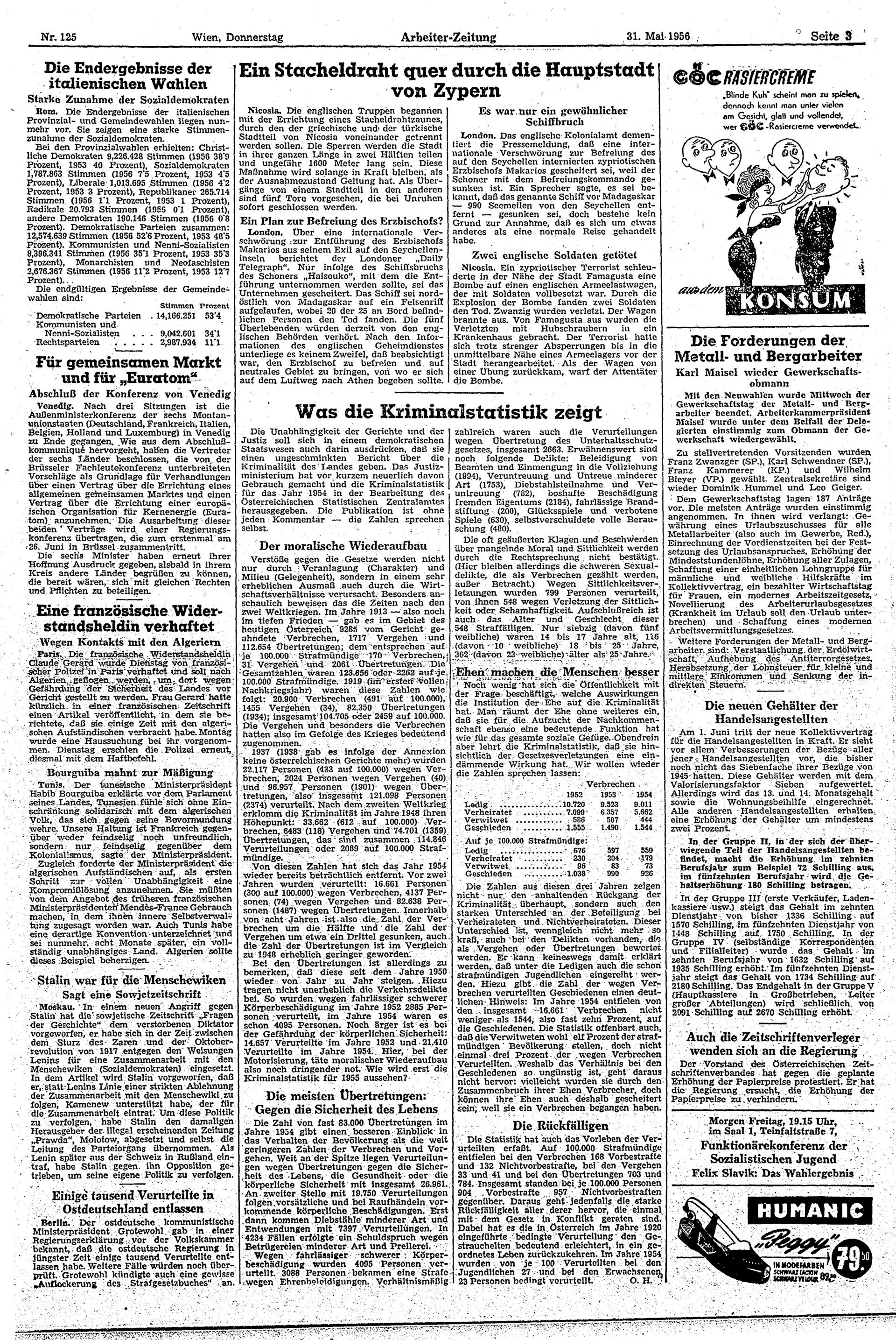 Ausgabe Do. 31.05.1956, Seite 3