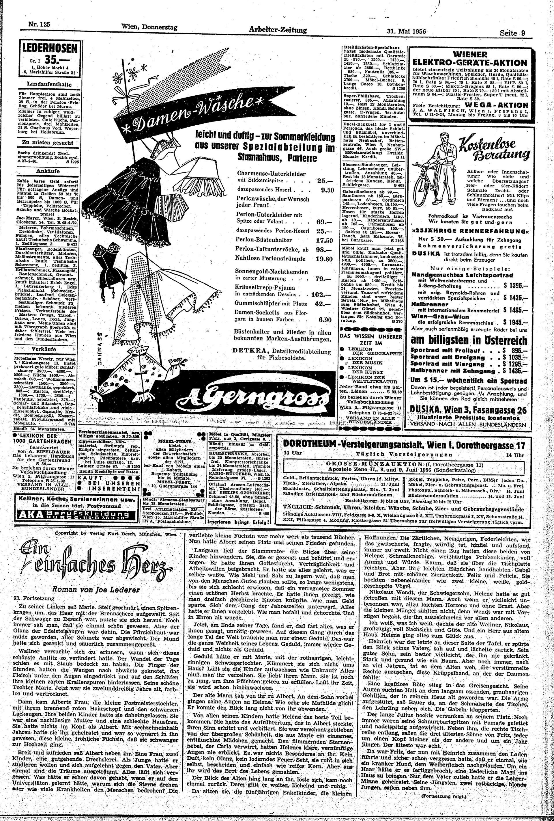 Ausgabe Do. 31.05.1956, Seite 9