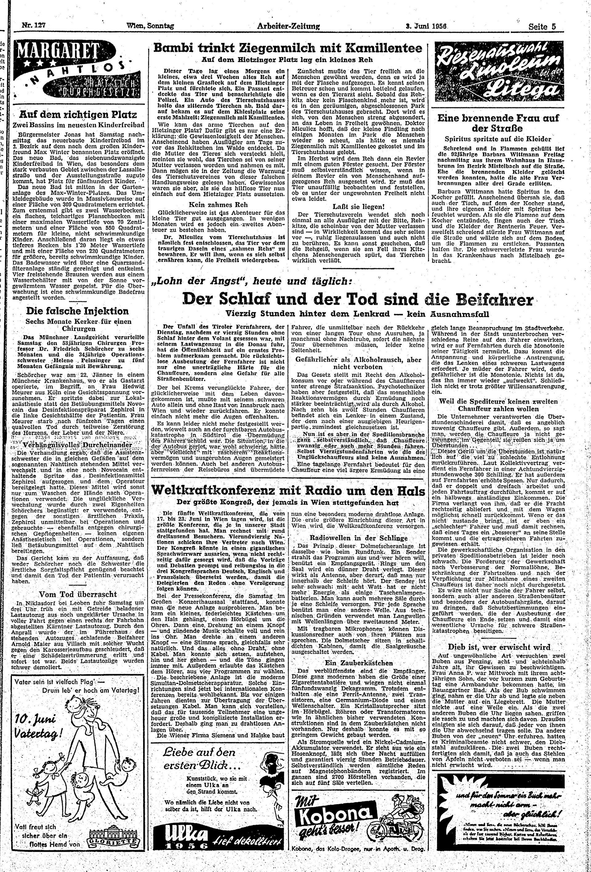 Ausgabe So. 03.06.1956, Seite 5