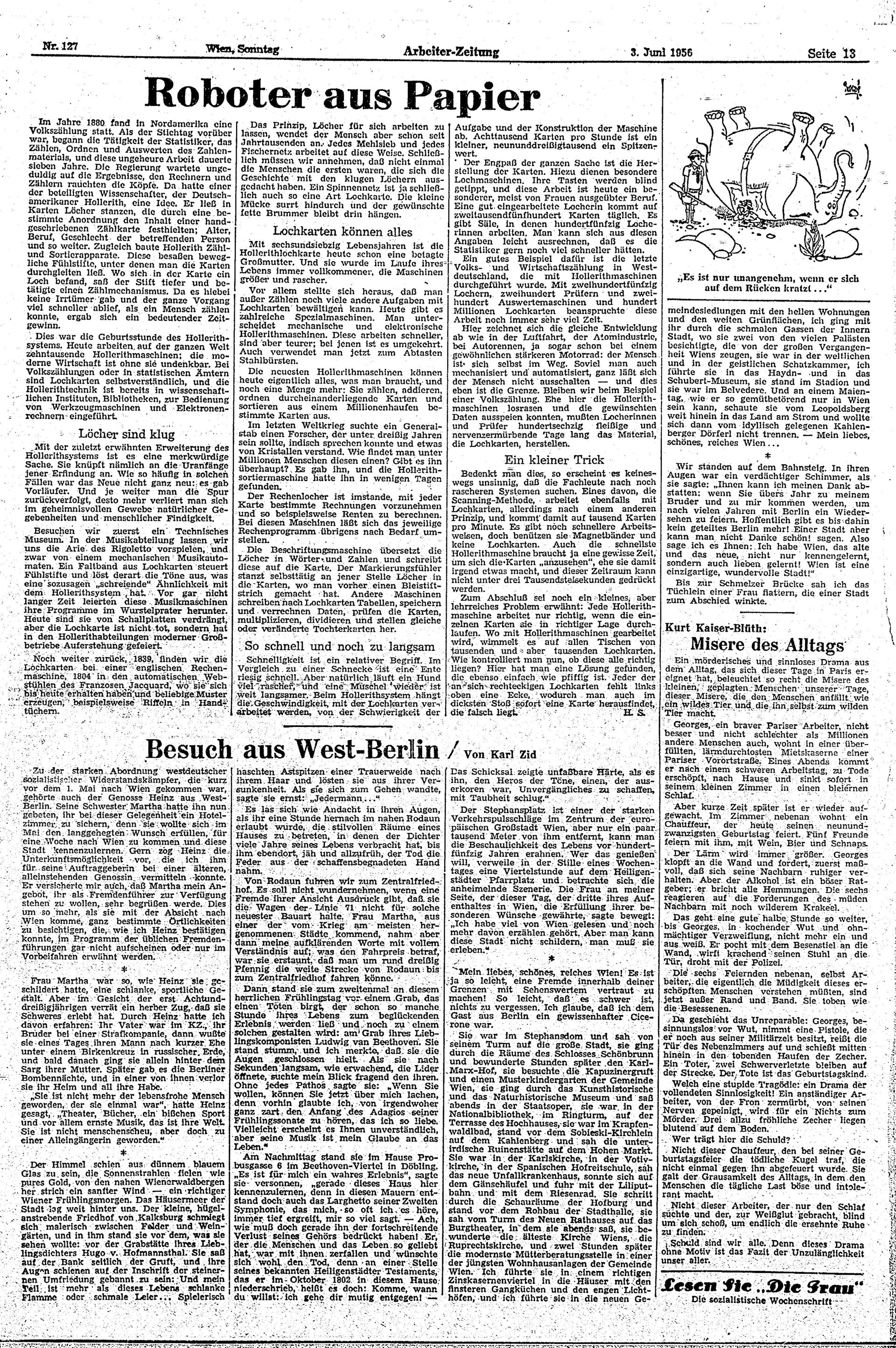 Ausgabe So. 03.06.1956, Seite 13