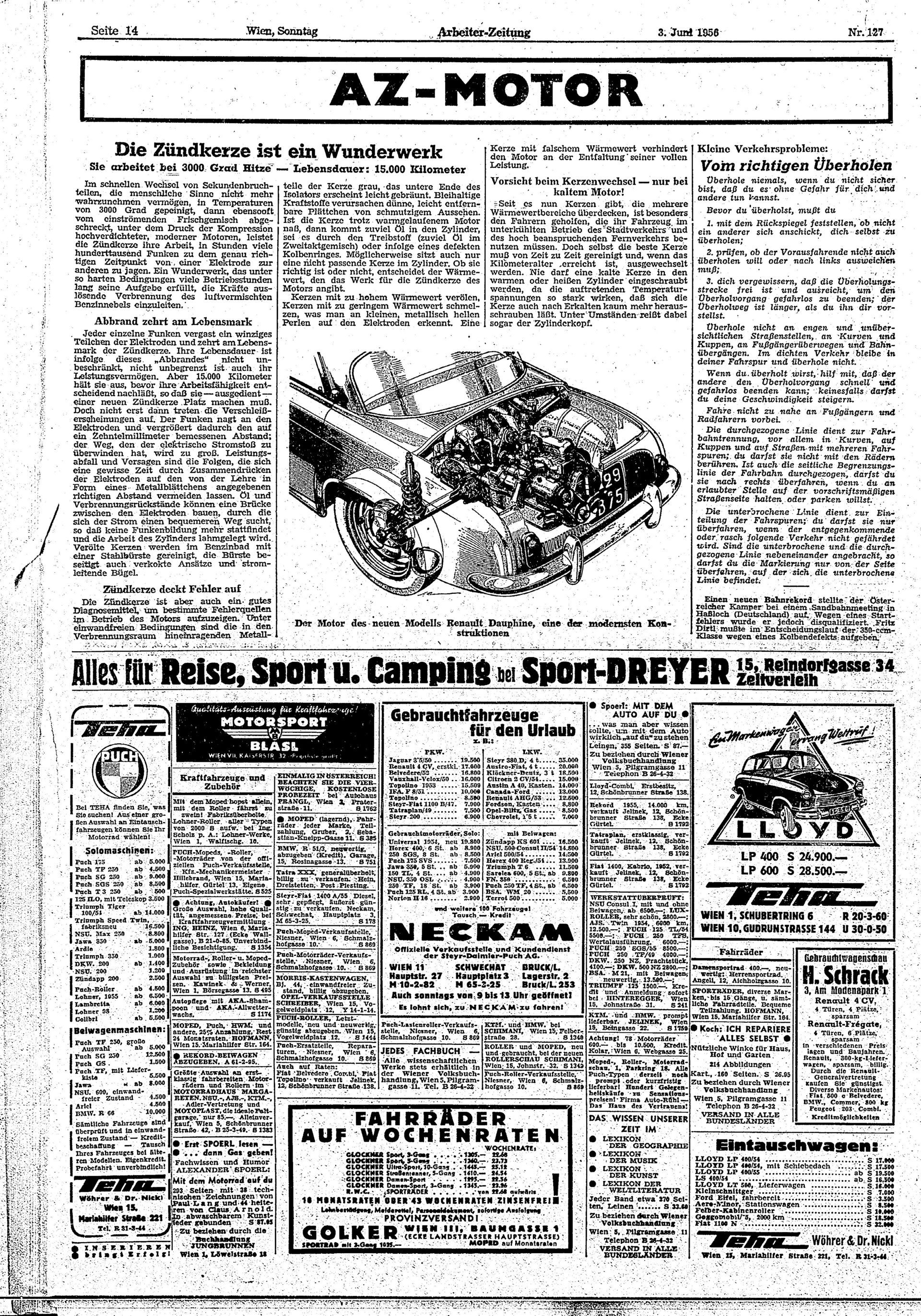 Ausgabe So. 03.06.1956, Seite 14