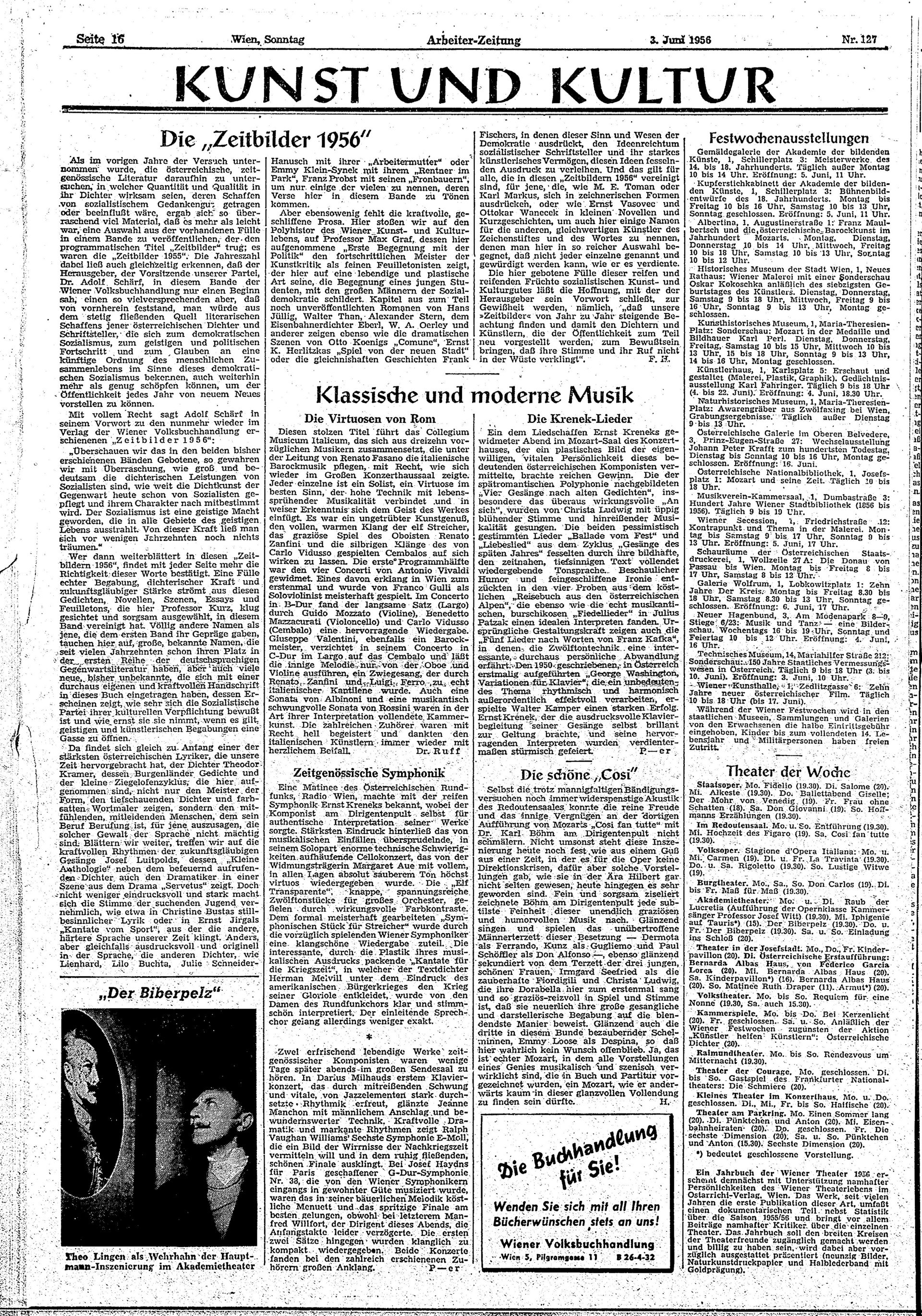 Ausgabe So. 03.06.1956, Seite 16