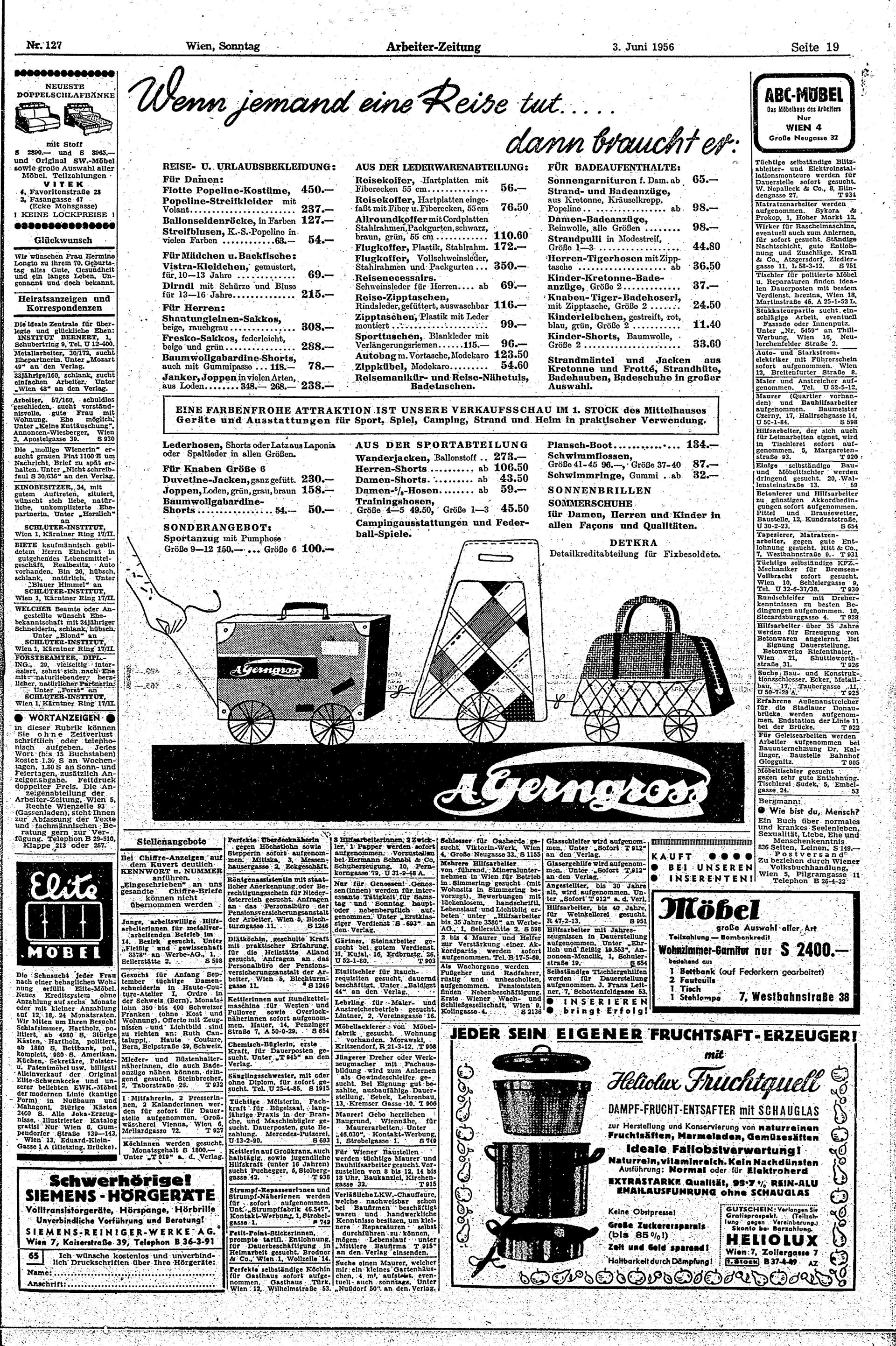 Ausgabe So. 03.06.1956, Seite 19