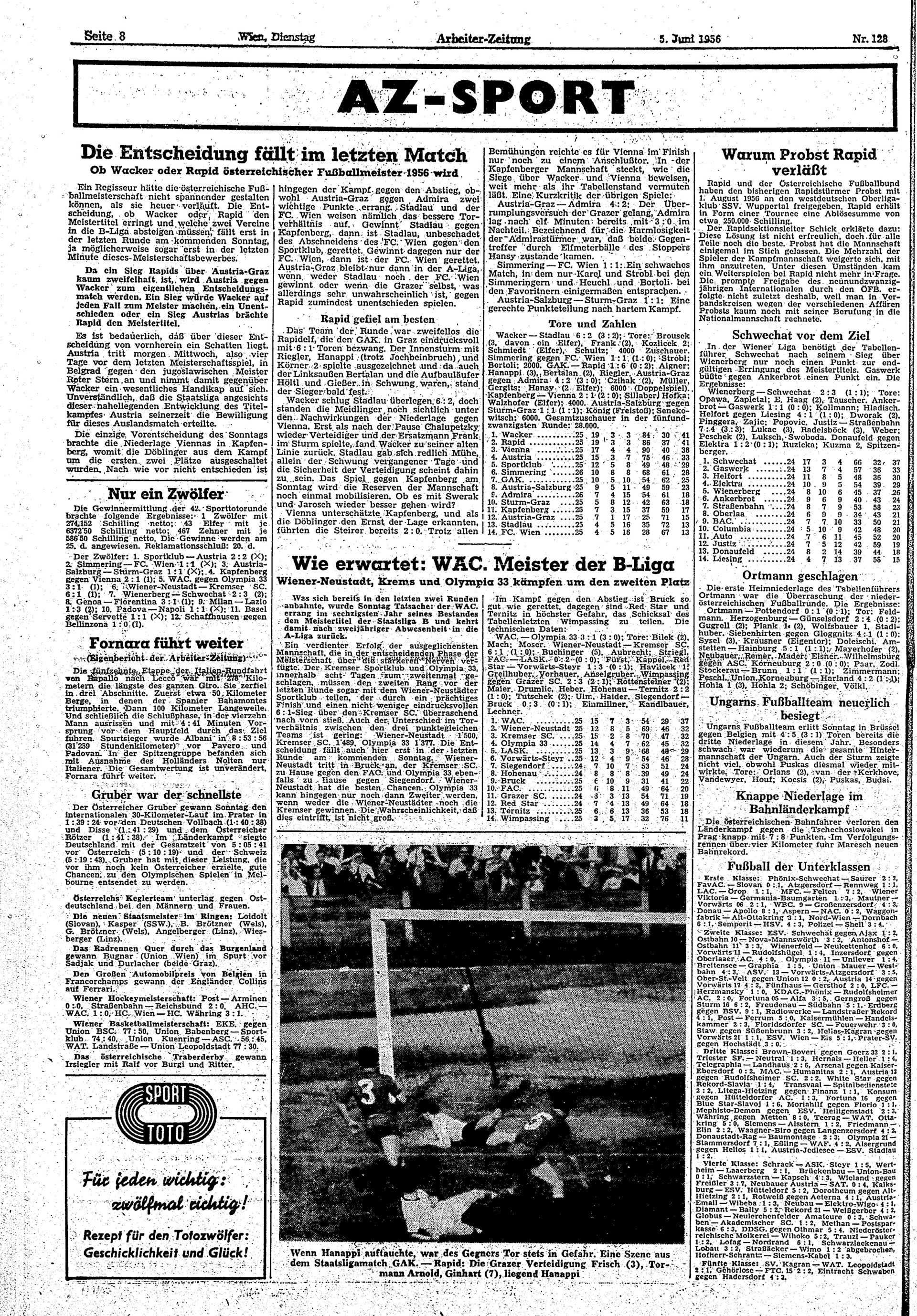 Ausgabe Di. 05.06.1956, Seite 8