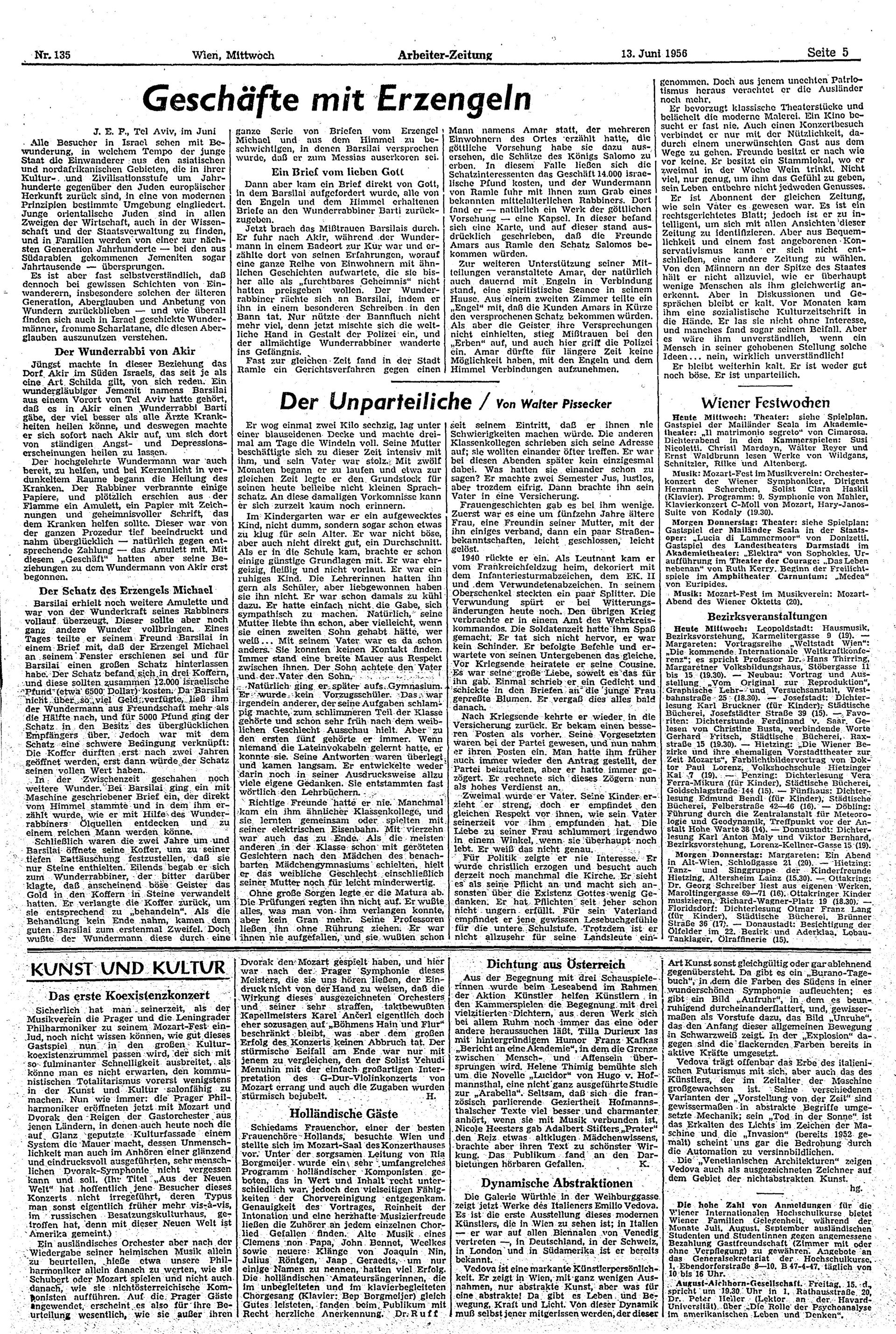 Ausgabe Mi. 13.06.1956, Seite 5