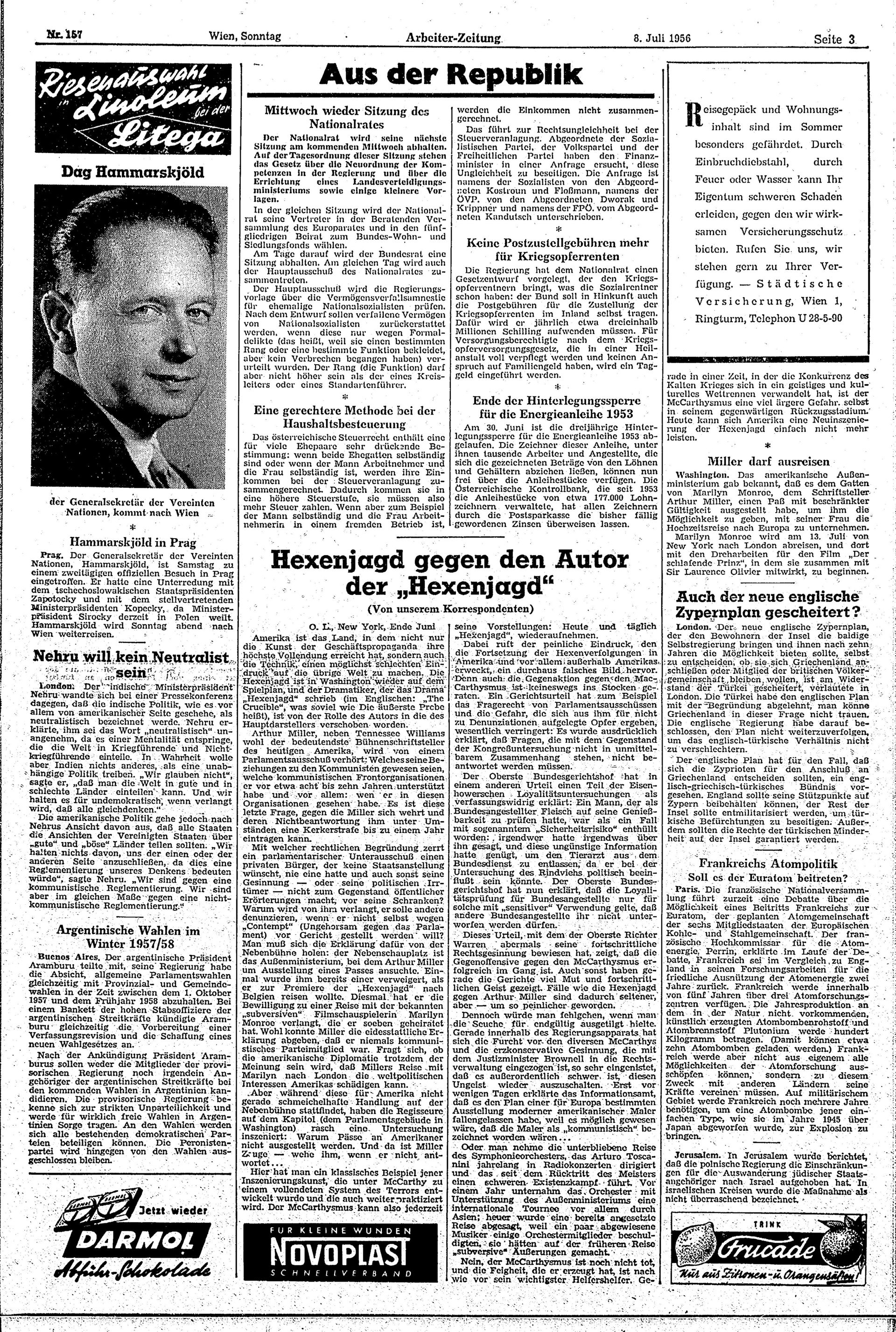 Ausgabe So. 08.07.1956, Seite 3