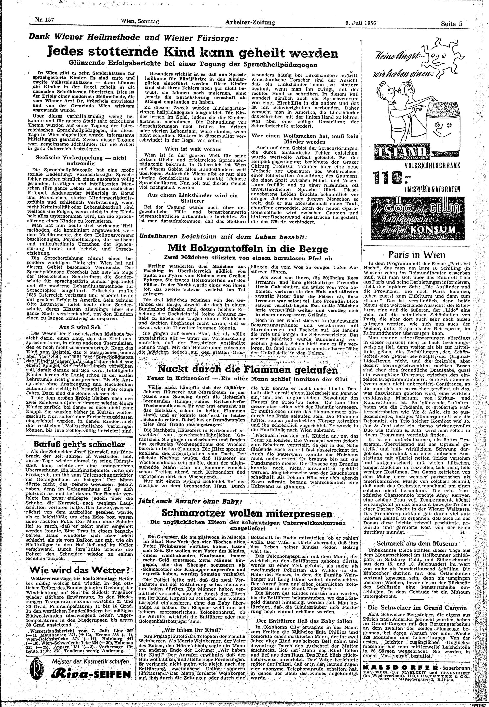 Ausgabe So. 08.07.1956, Seite 5