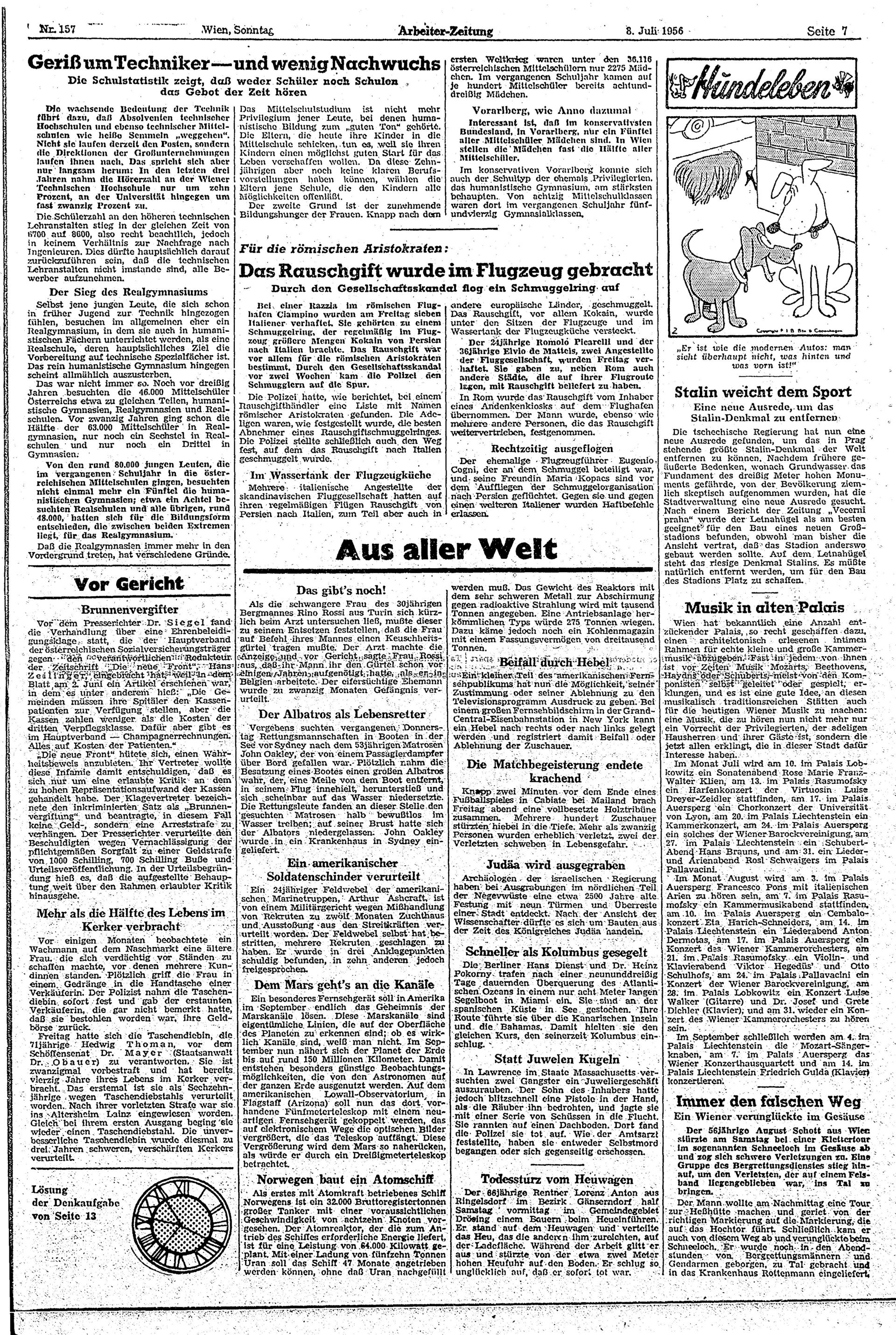 Ausgabe So. 08.07.1956, Seite 7