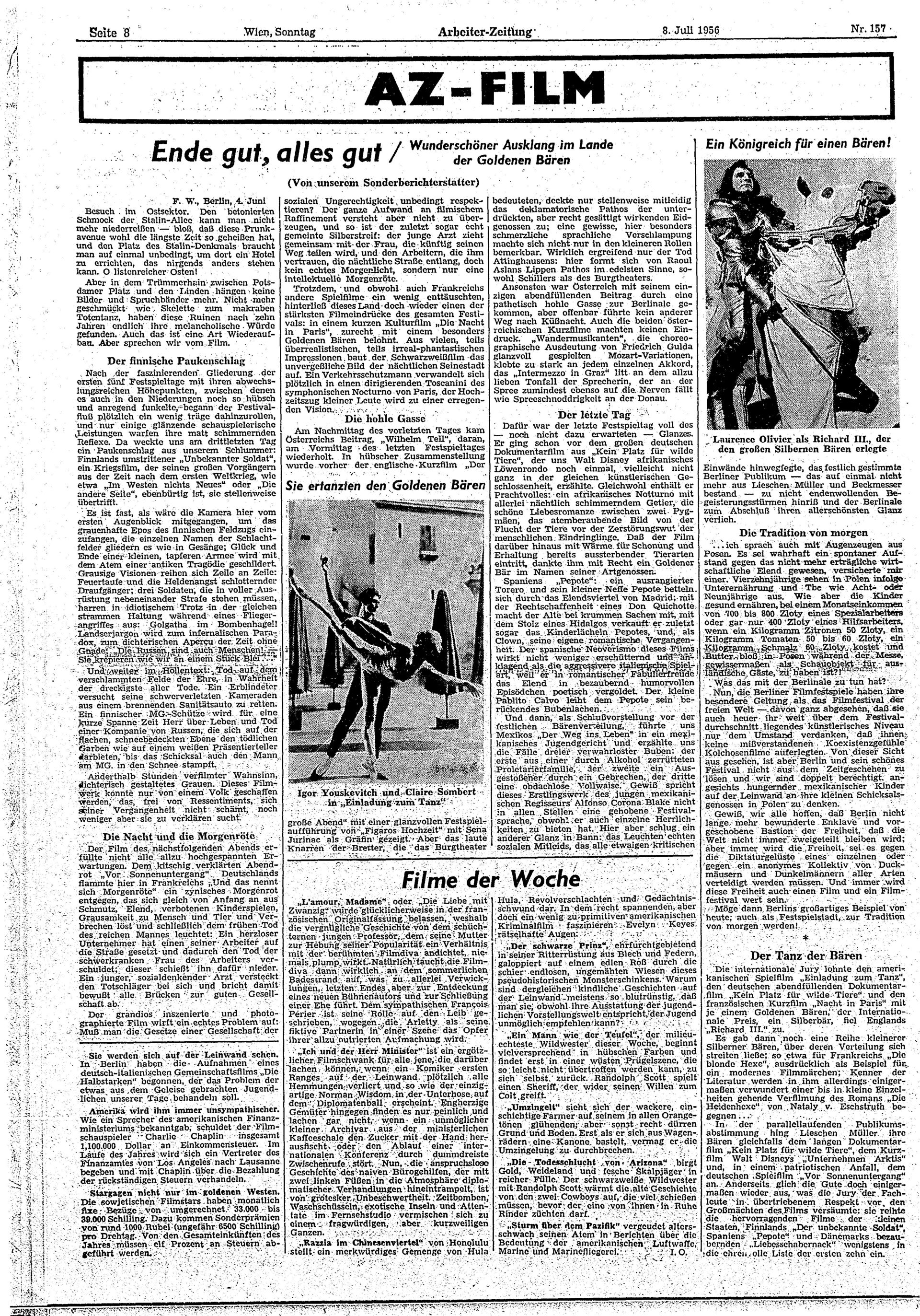 Ausgabe So. 08.07.1956, Seite 8