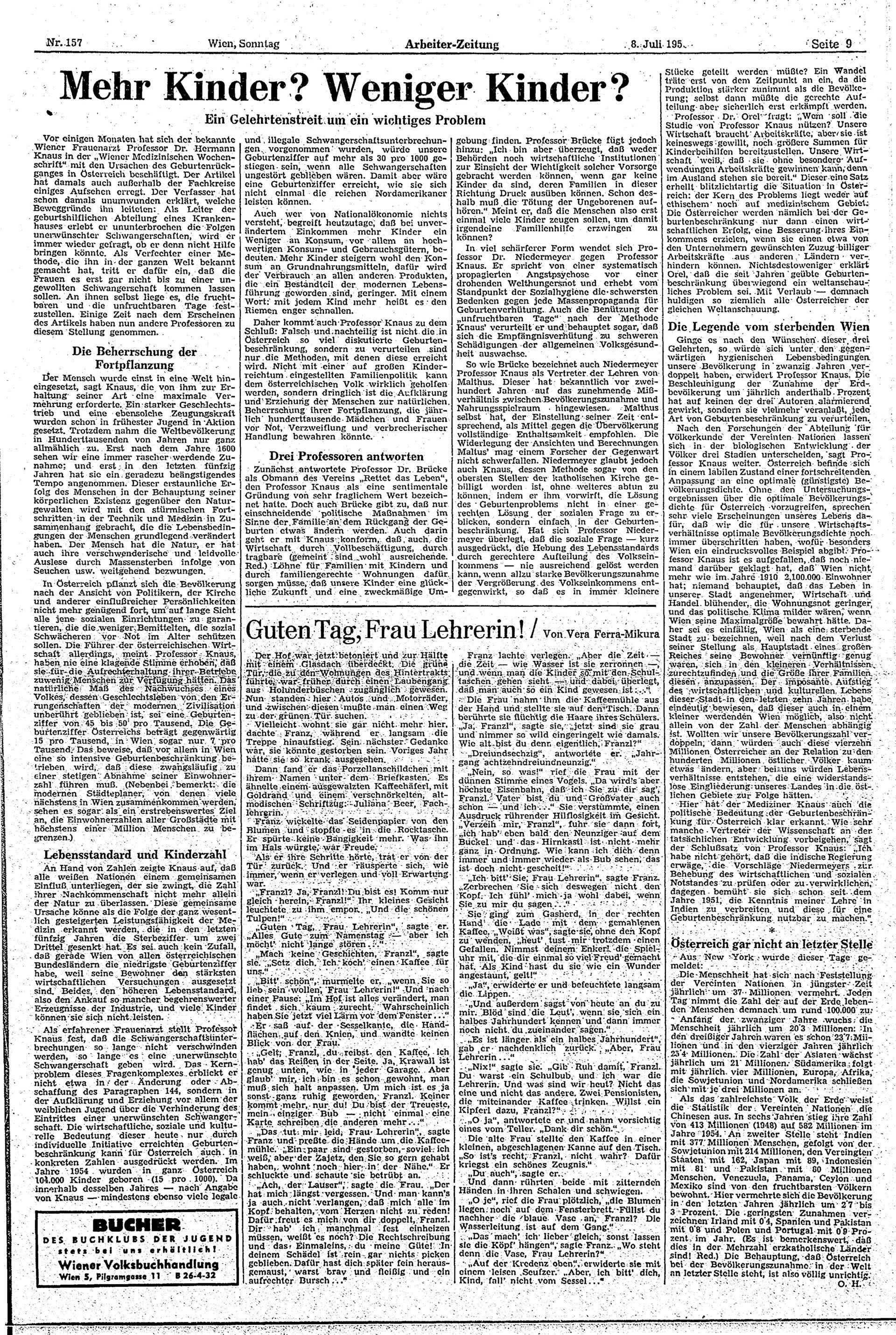 Ausgabe So. 08.07.1956, Seite 9