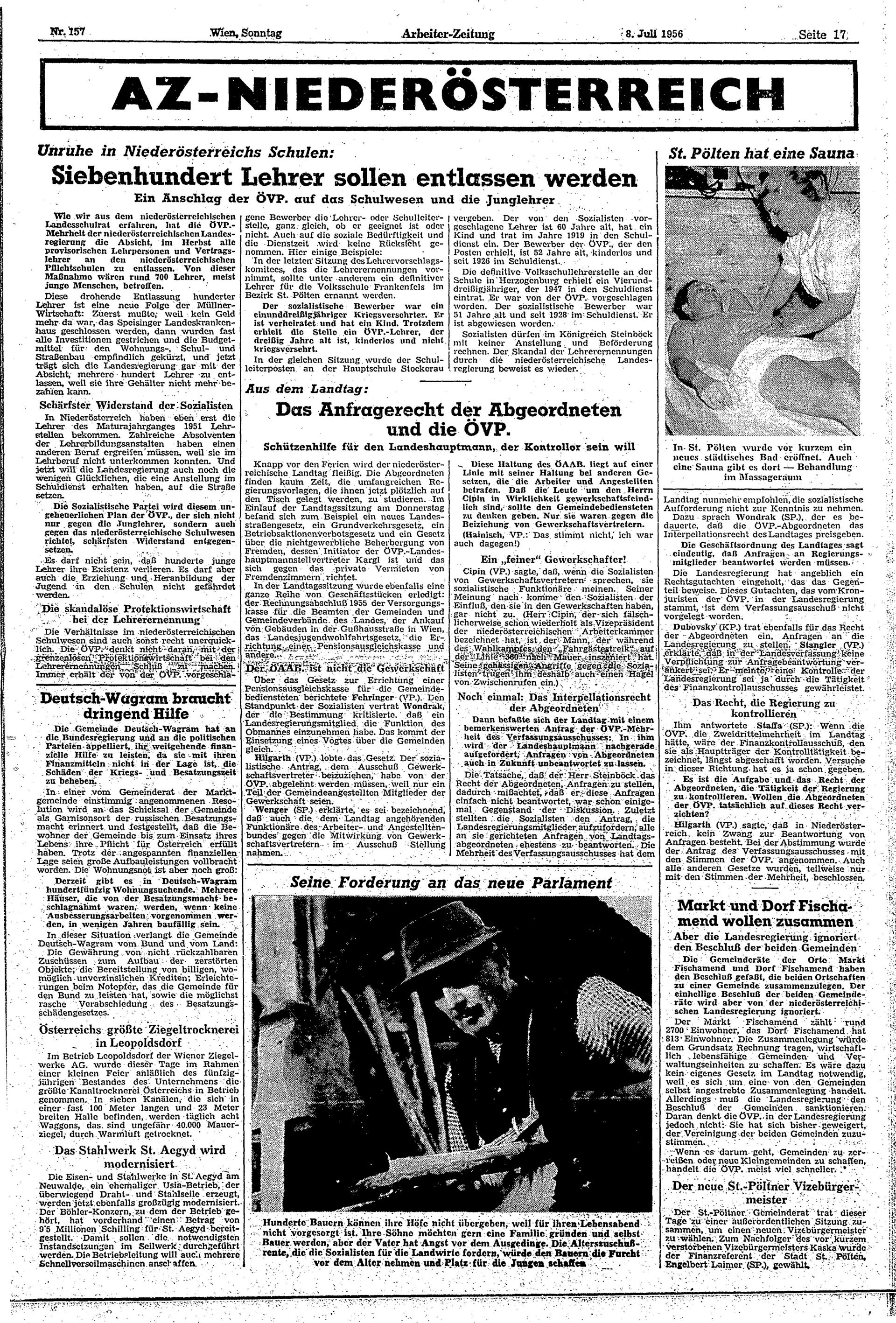 Ausgabe So. 08.07.1956, Seite 17