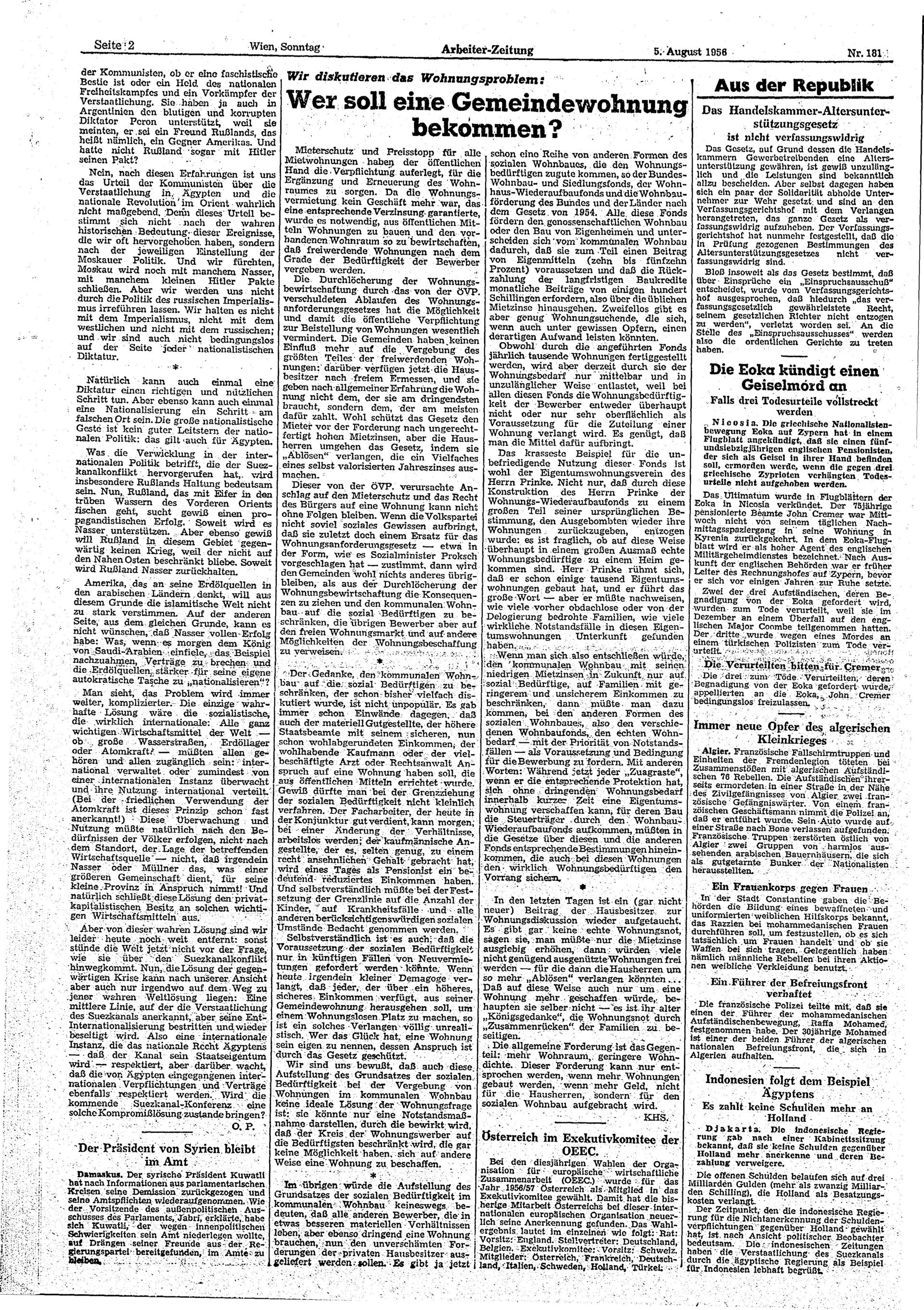 Ausgabe So. 05.08.1956, Seite 2