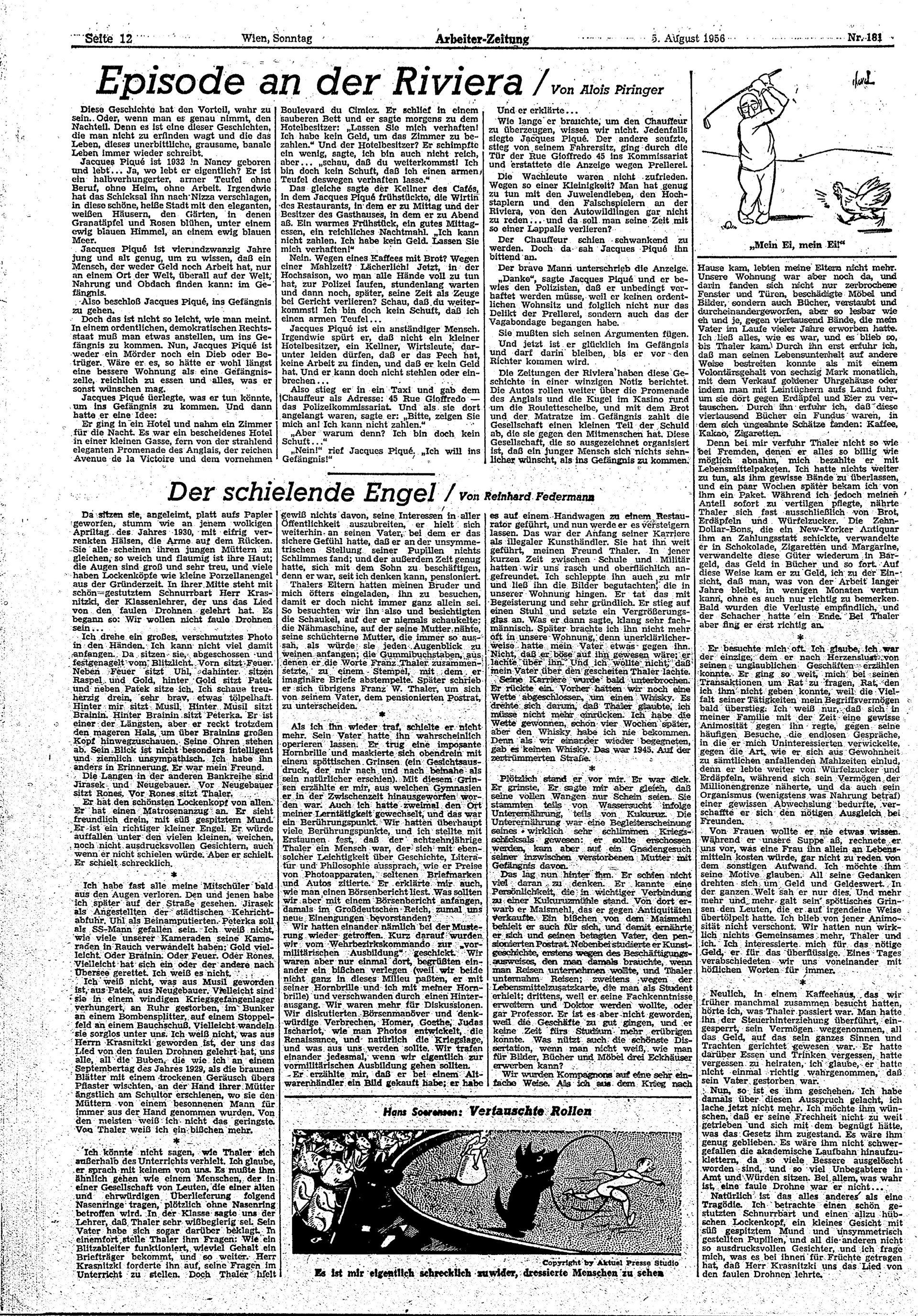 Ausgabe So. 05.08.1956, Seite 12