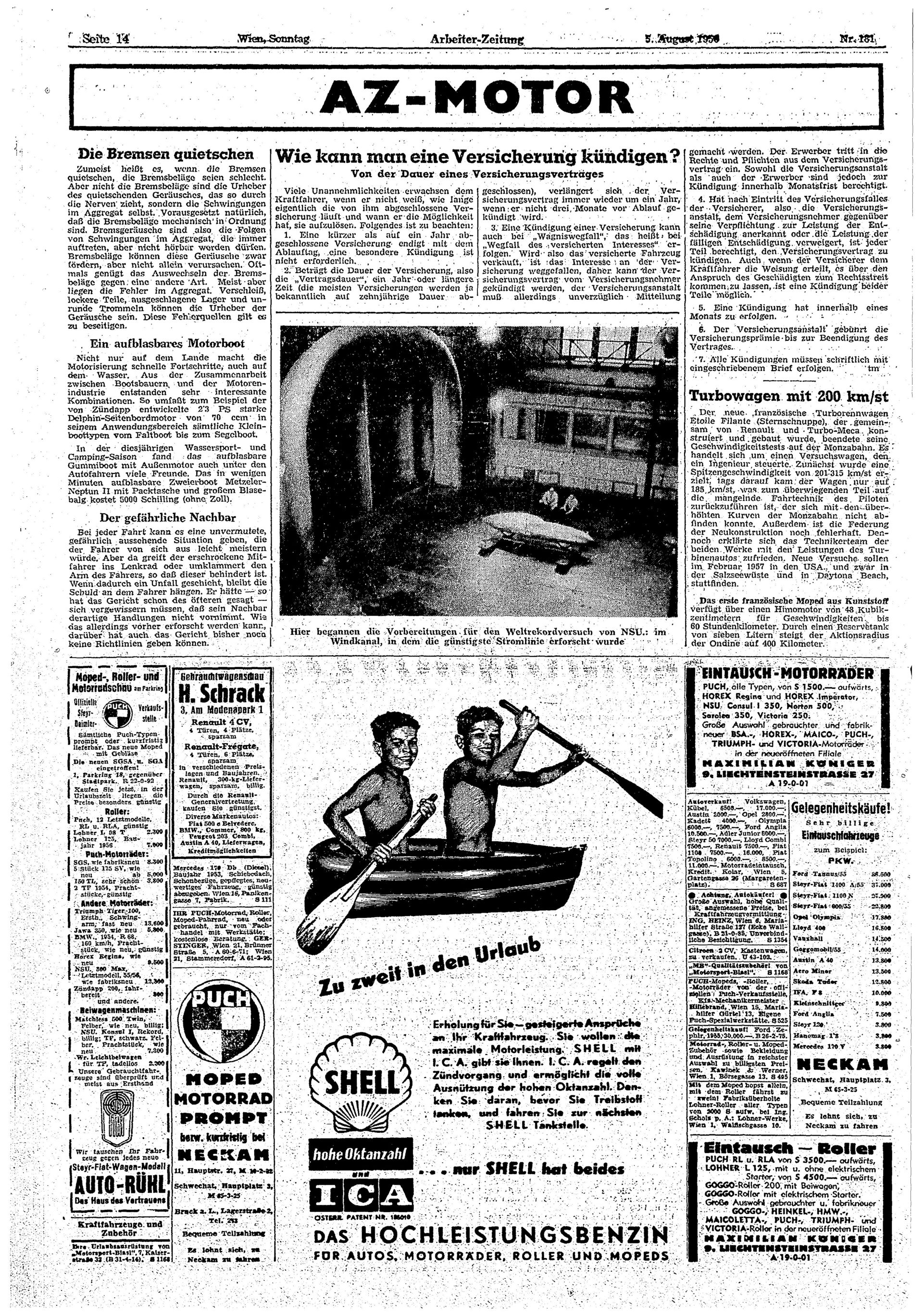 Ausgabe So. 05.08.1956, Seite 14