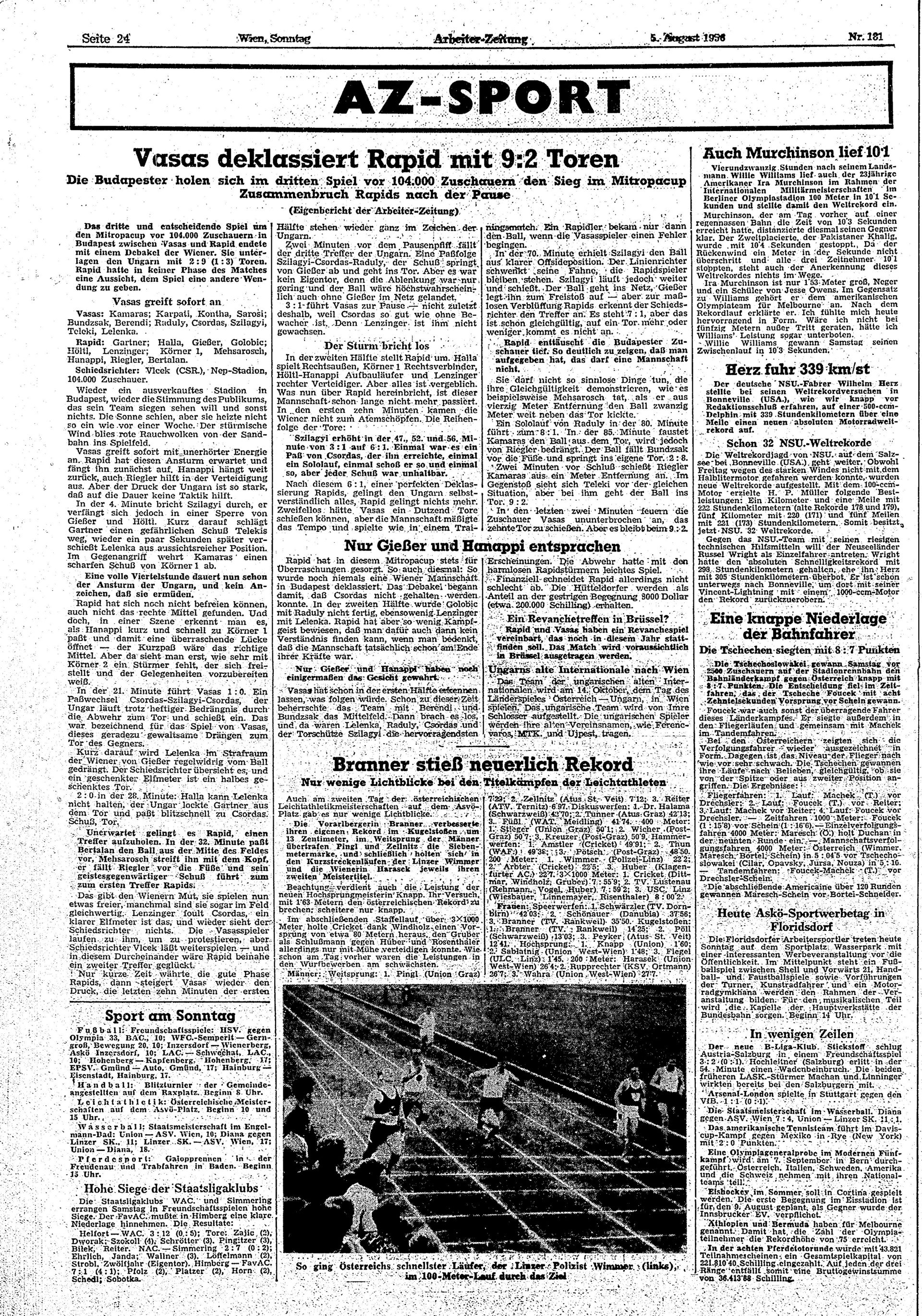 Ausgabe So. 05.08.1956, Seite 24