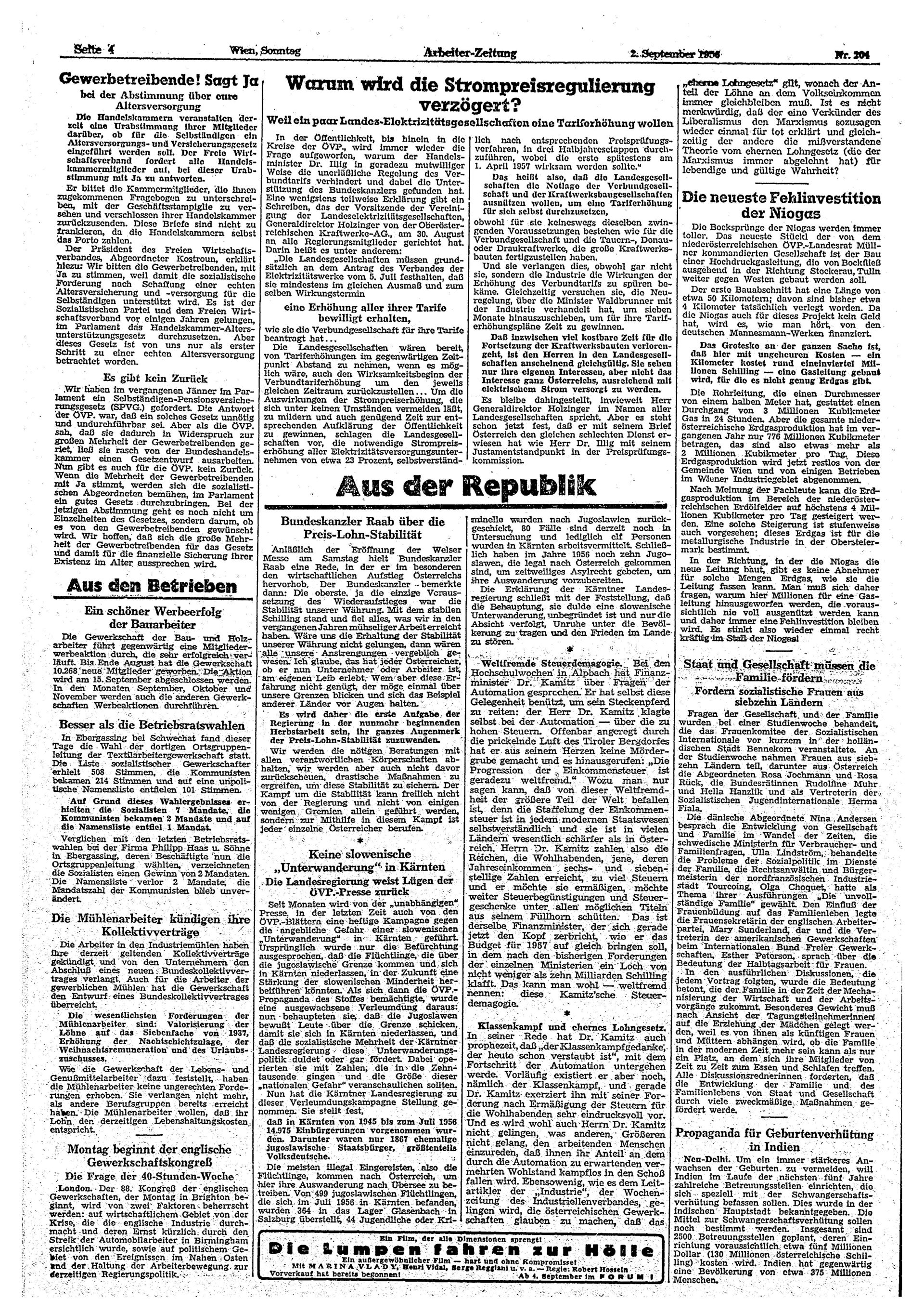 Ausgabe So. 02.09.1956, Seite 4