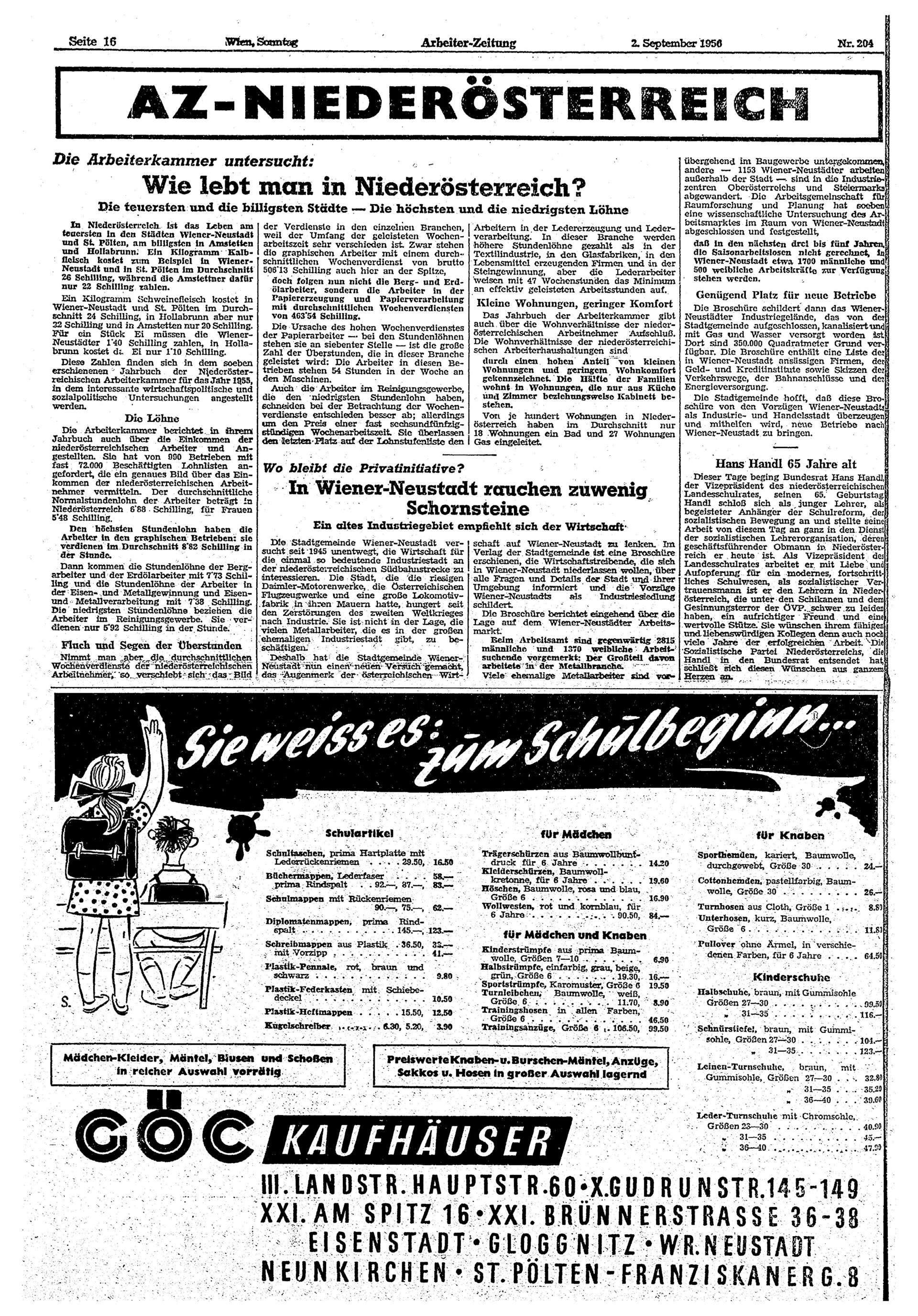 Ausgabe So. 02.09.1956, Seite 16