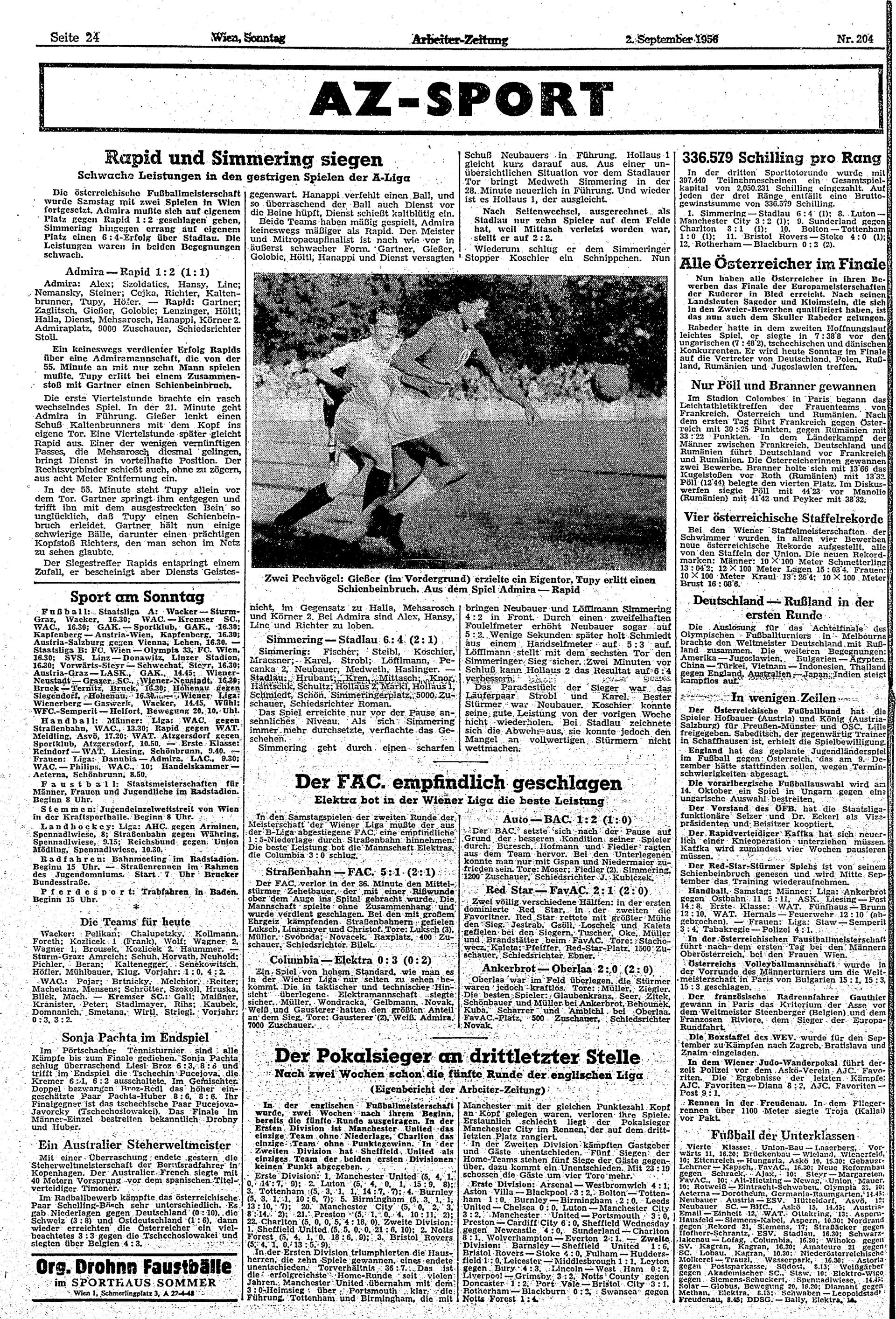 Ausgabe So. 02.09.1956, Seite 24