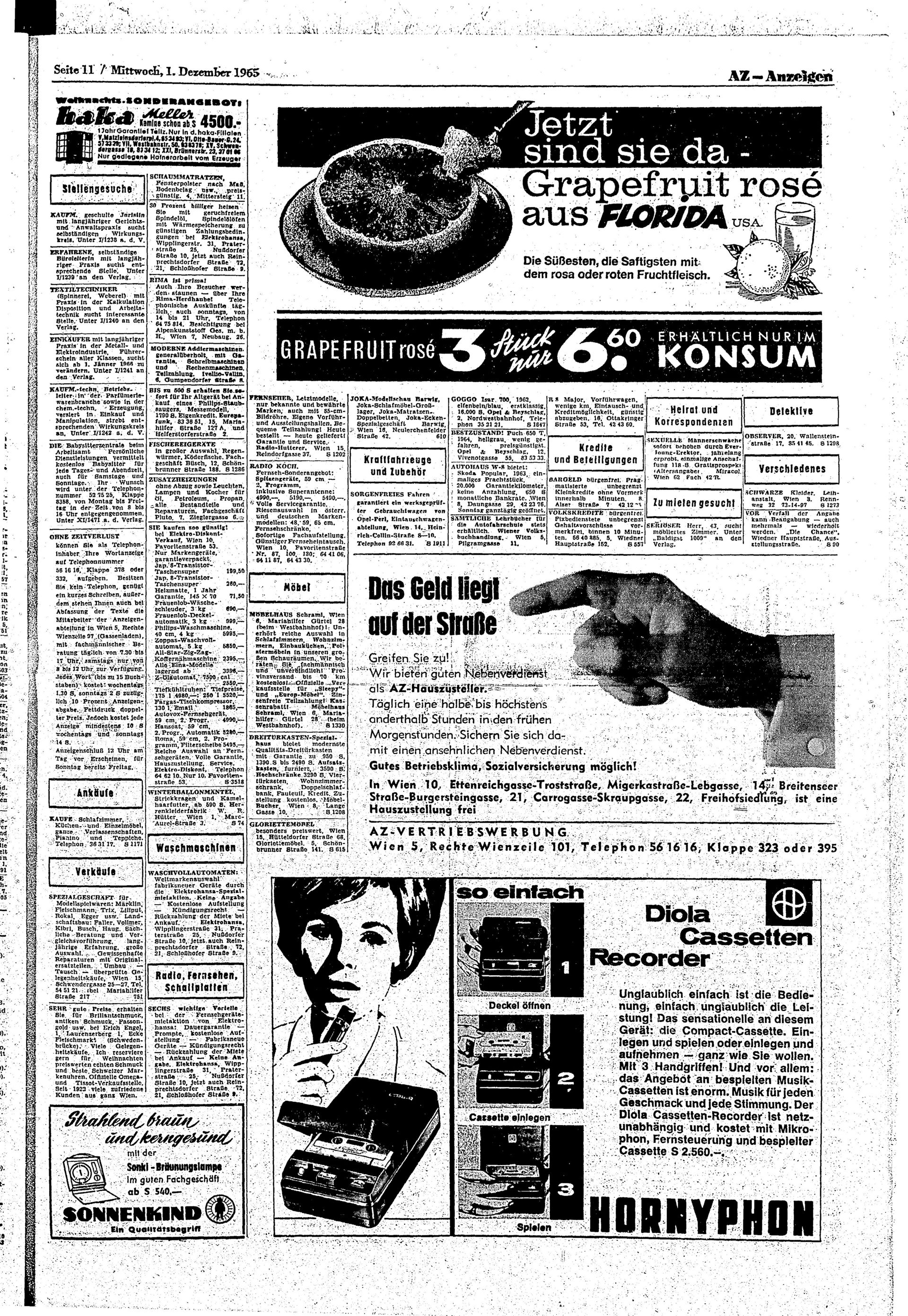 Ausgabe Do. 02.12.1965, Seite 11
