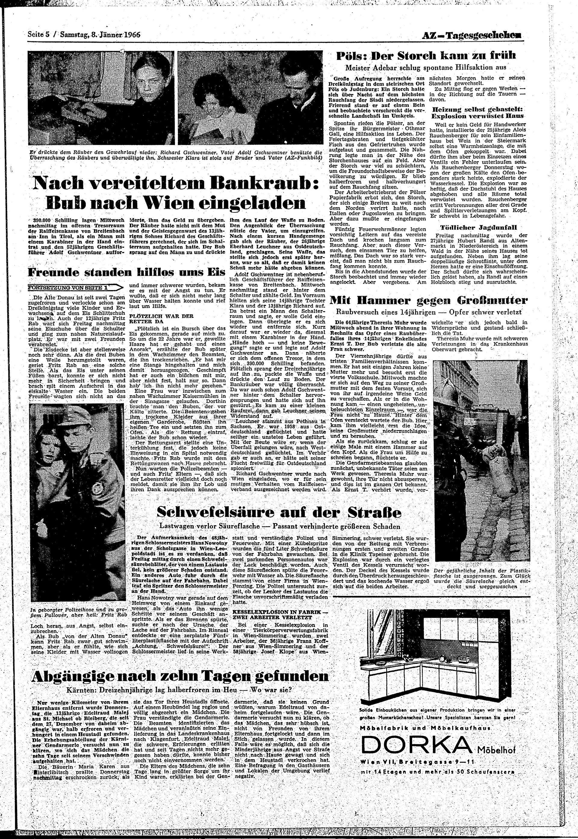 Ausgabe Sa. 08.01.1966, Seite 5