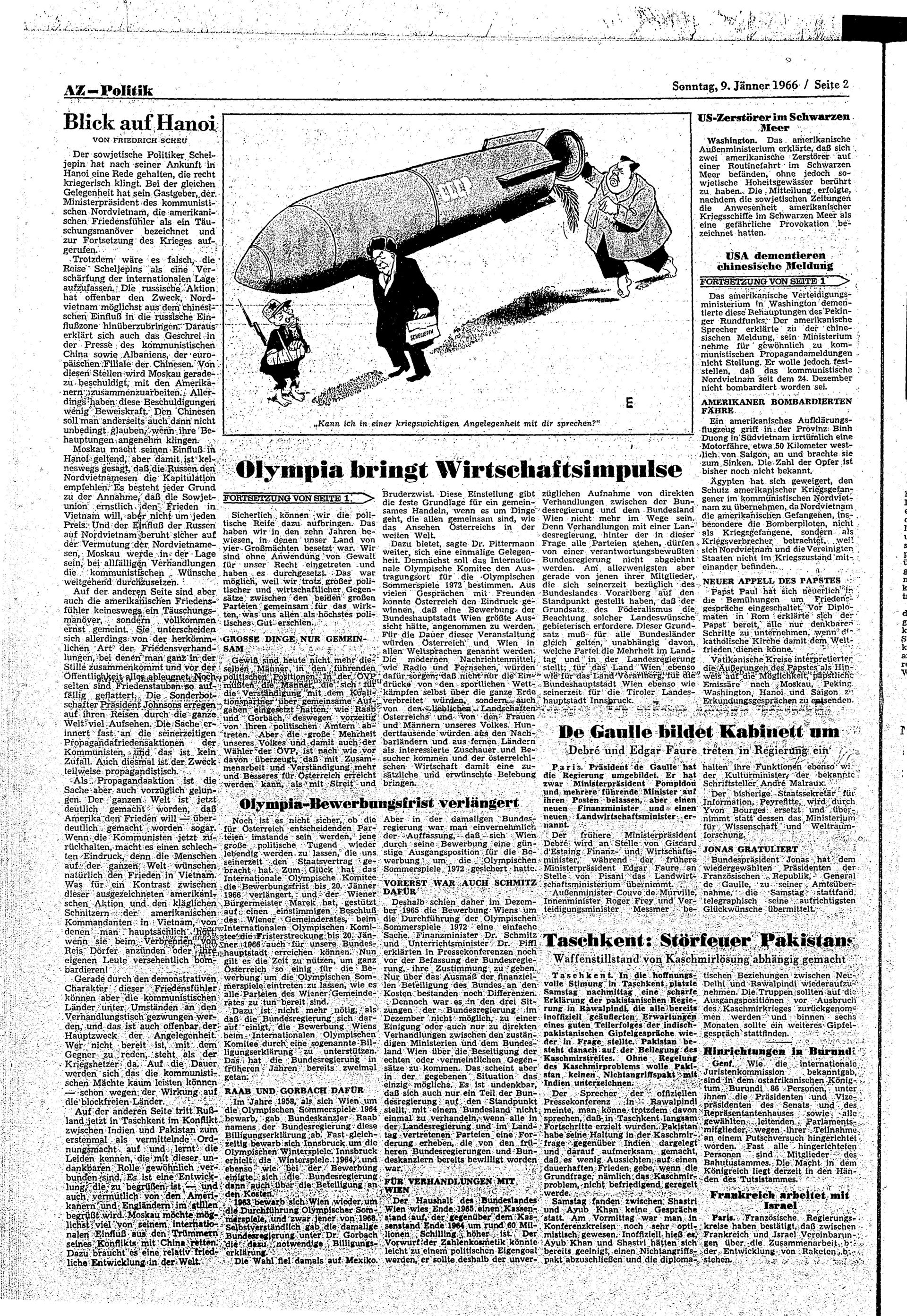 Ausgabe So. 09.01.1966, Seite 2