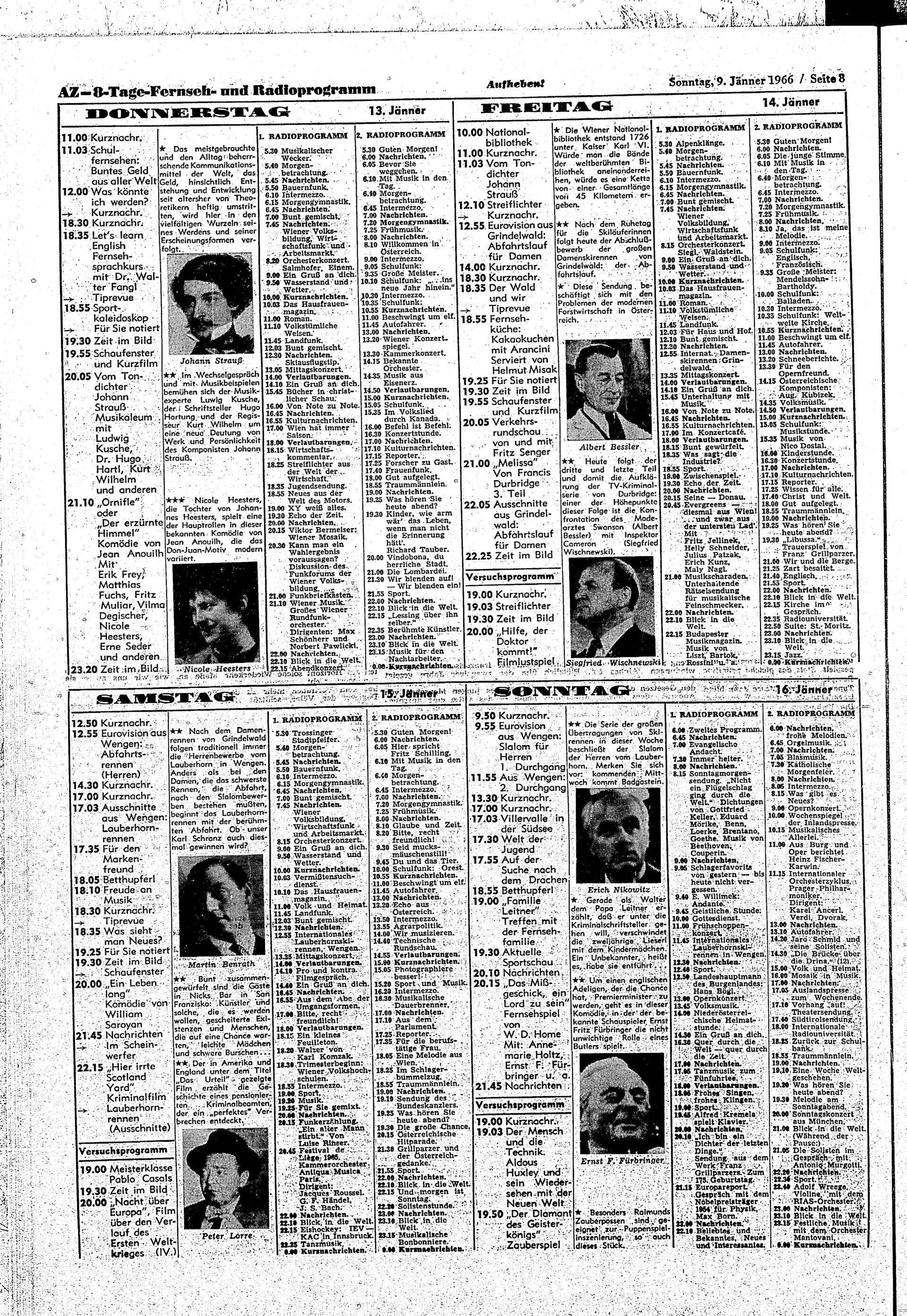 Ausgabe So. 09.01.1966, Seite 8
