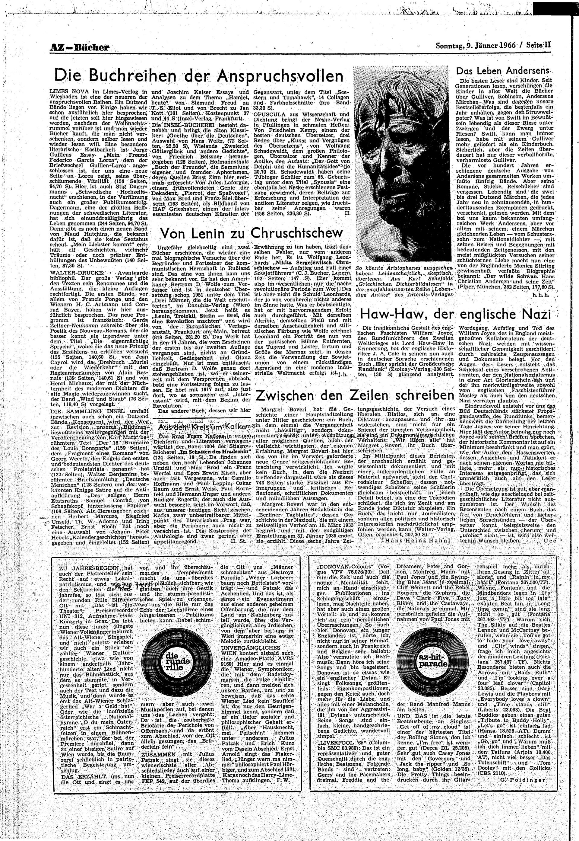 Beilage 1 So. 09.01.1966, Seite 2