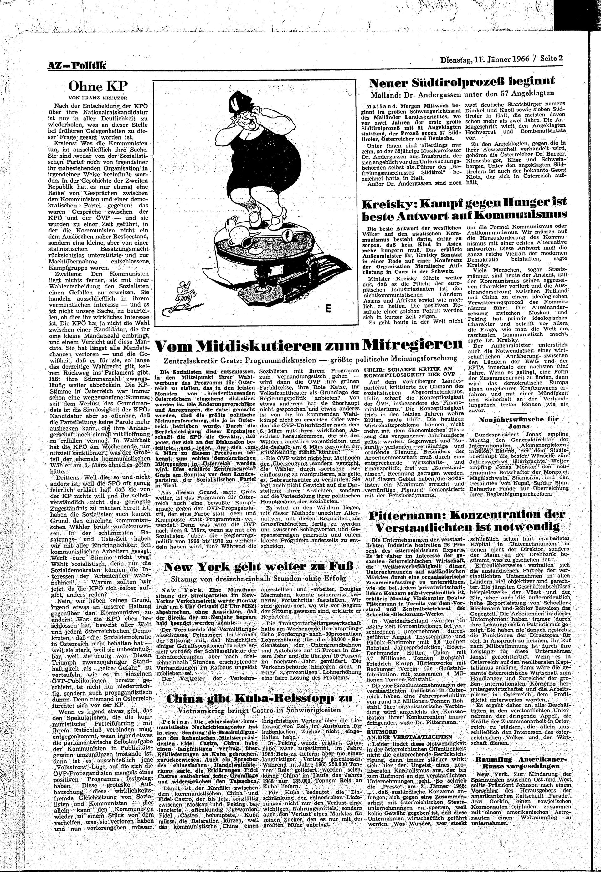 Ausgabe Di. 11.01.1966, Seite 2