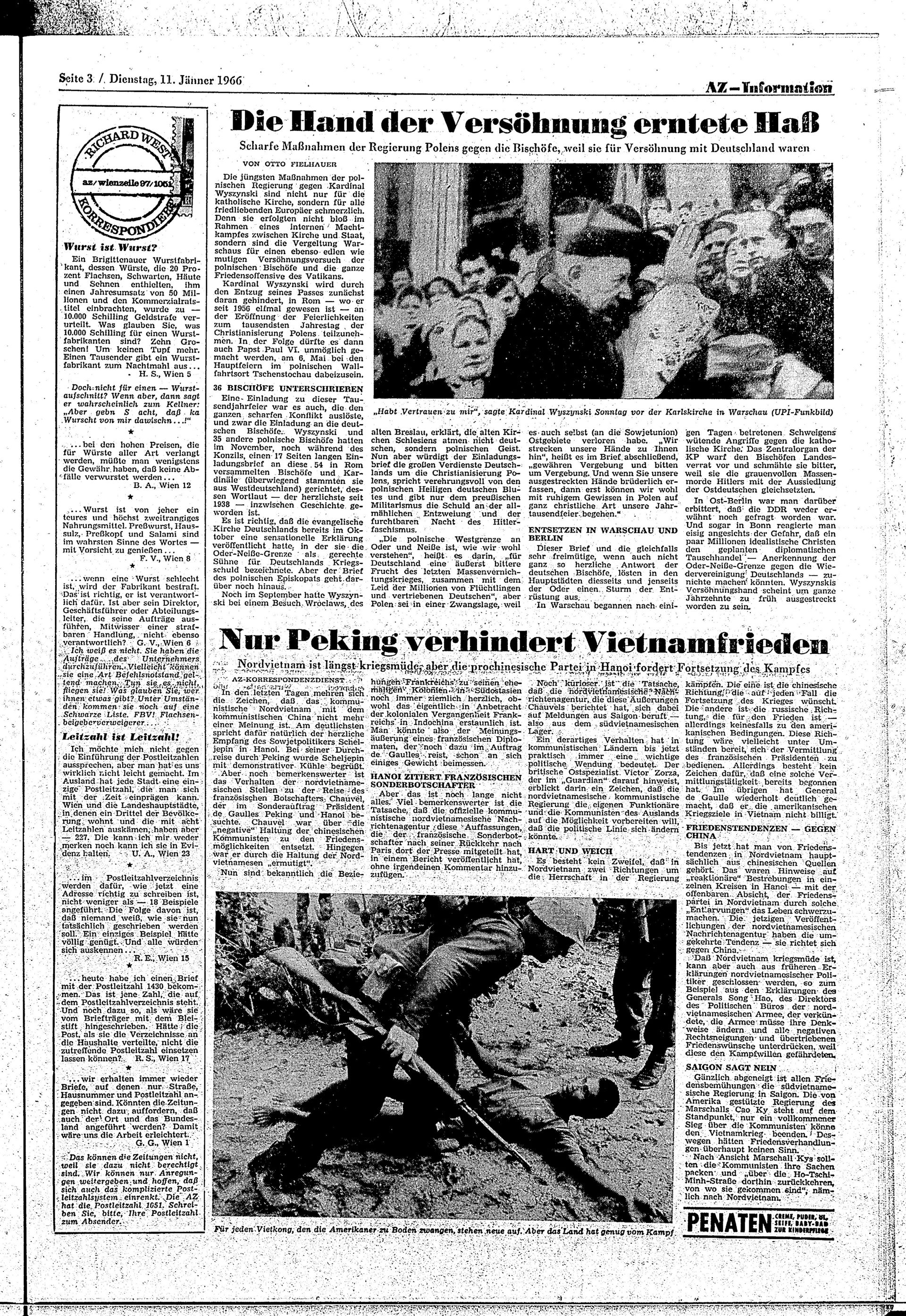 Ausgabe Di. 11.01.1966, Seite 3