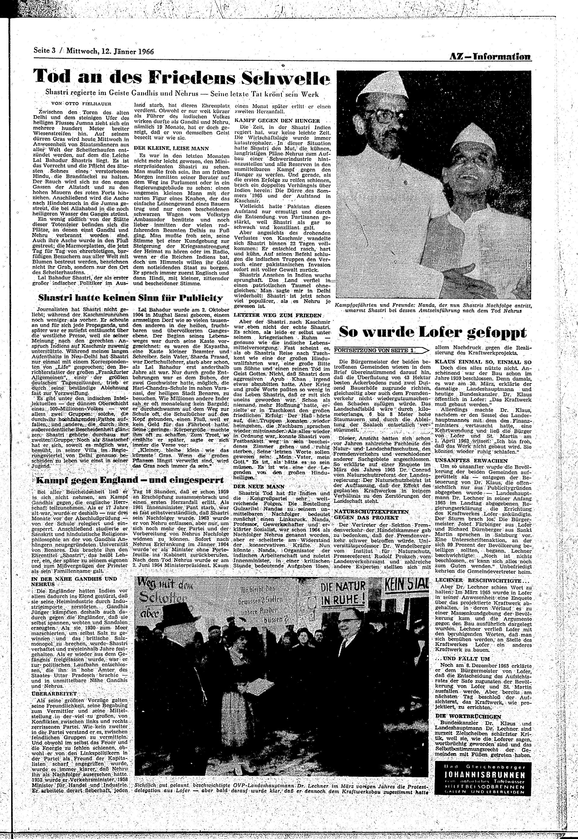 Ausgabe Mi. 12.01.1966, Seite 3