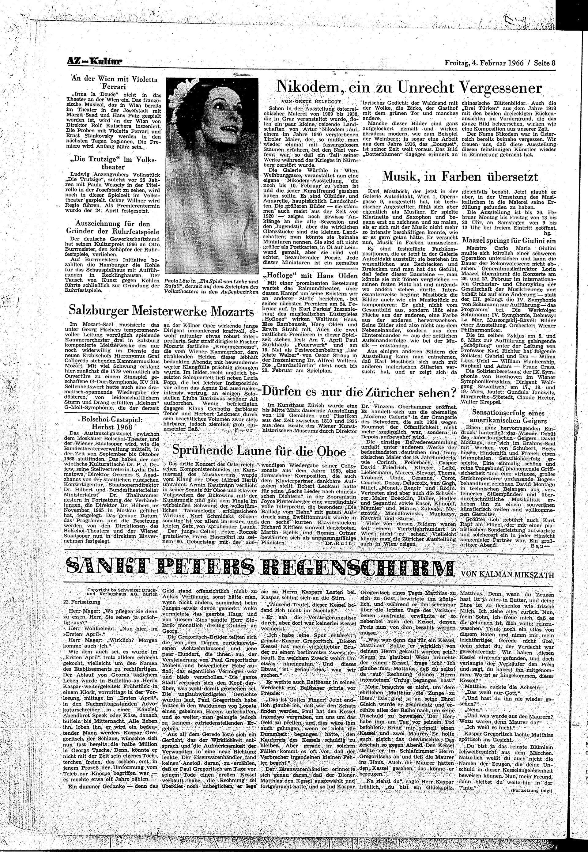 Ausgabe Fr. 04.02.1966, Seite 8