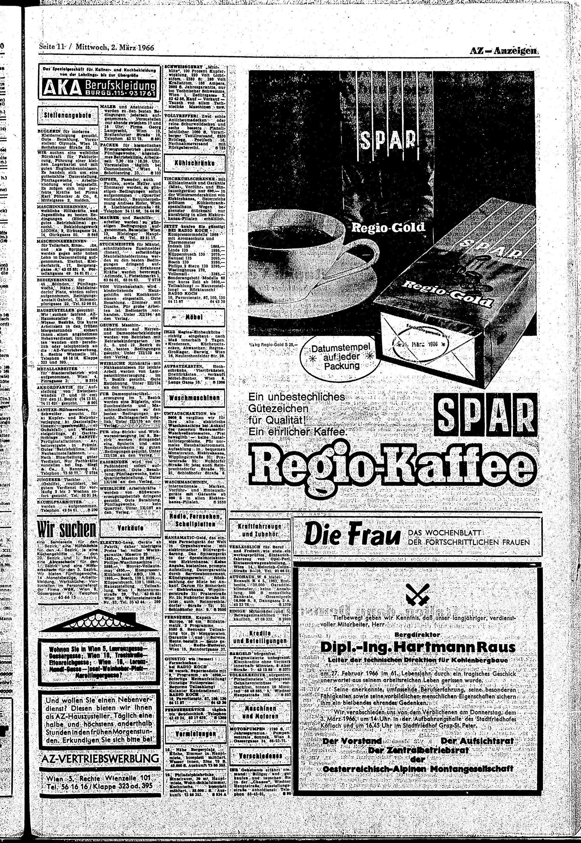 Ausgabe Mi. 02.03.1966, Seite 11