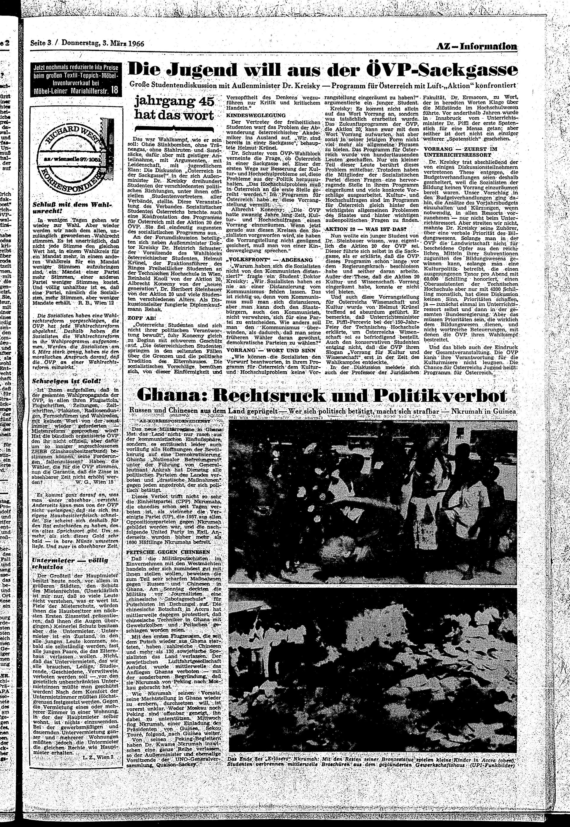 Ausgabe Do. 03.03.1966, Seite 3