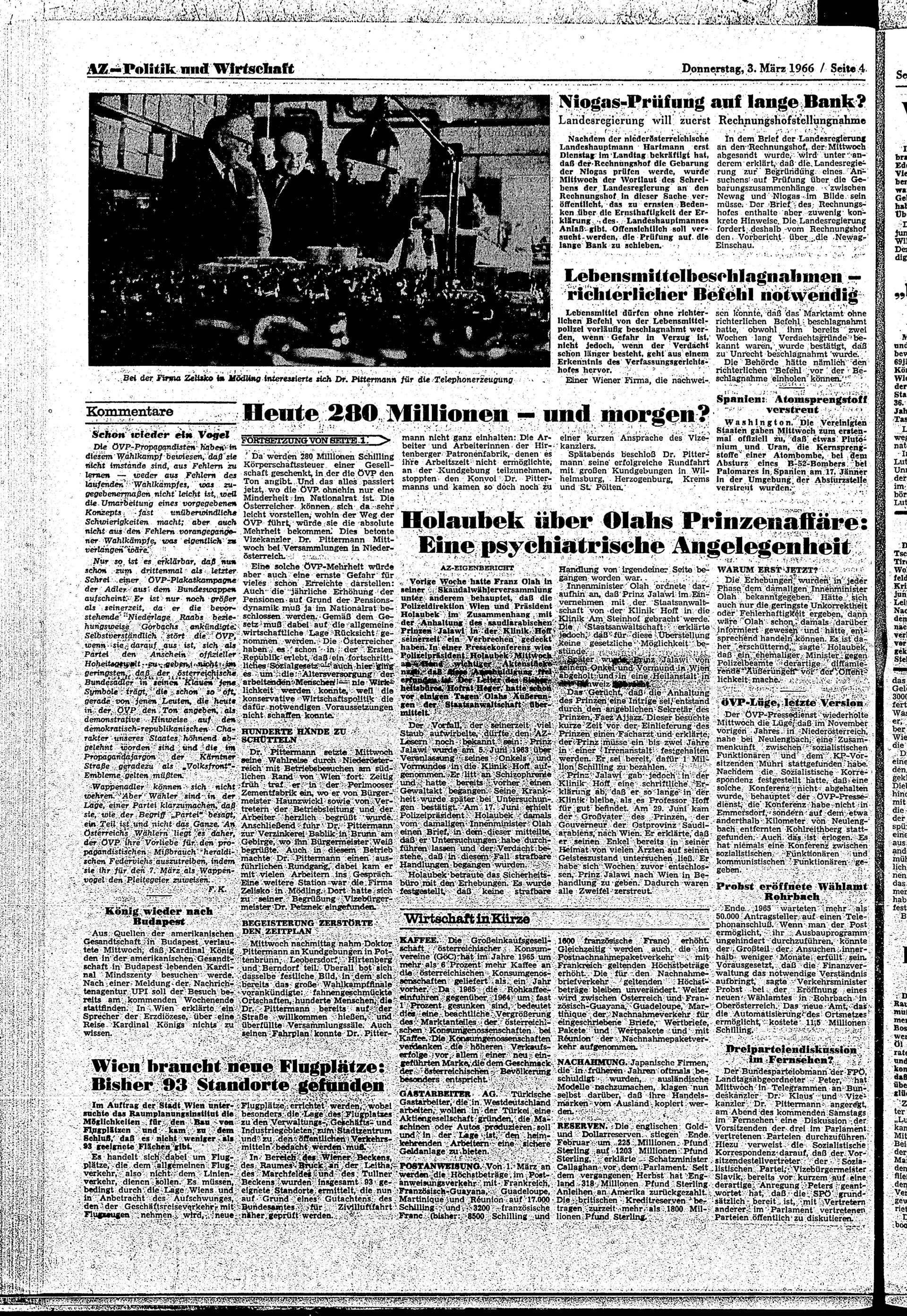 Ausgabe Do. 03.03.1966, Seite 4