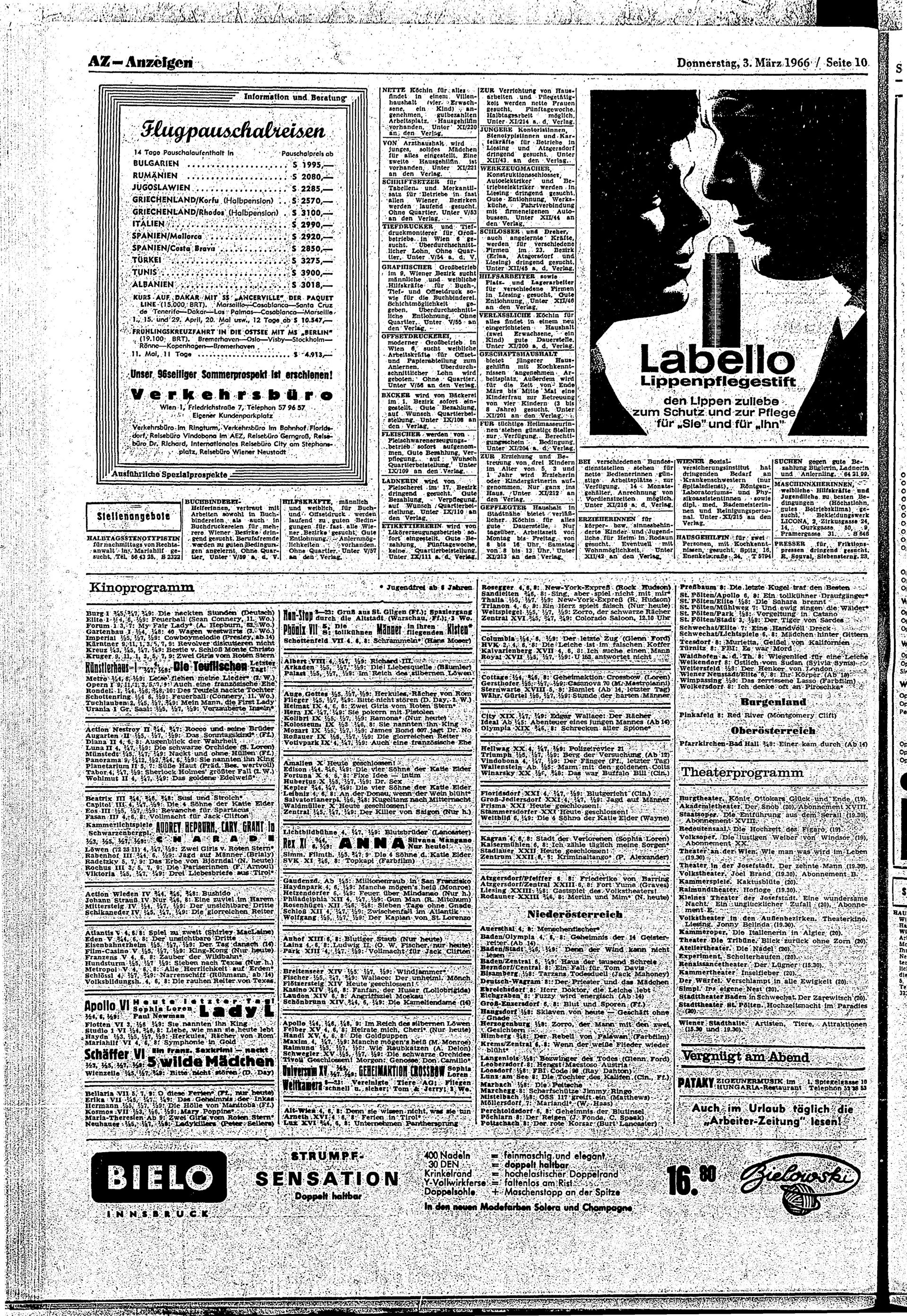 Ausgabe Do. 03.03.1966, Seite 10