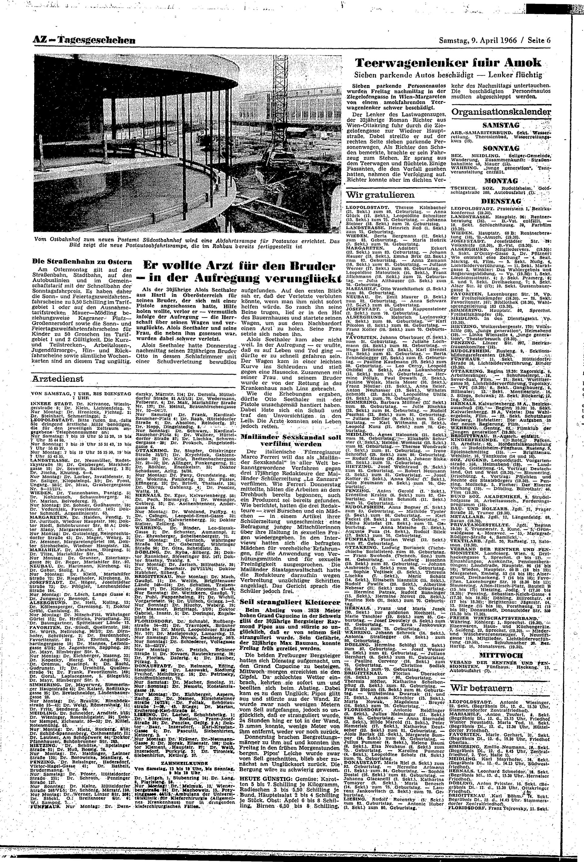 Ausgabe Sa. 09.04.1966, Seite 6