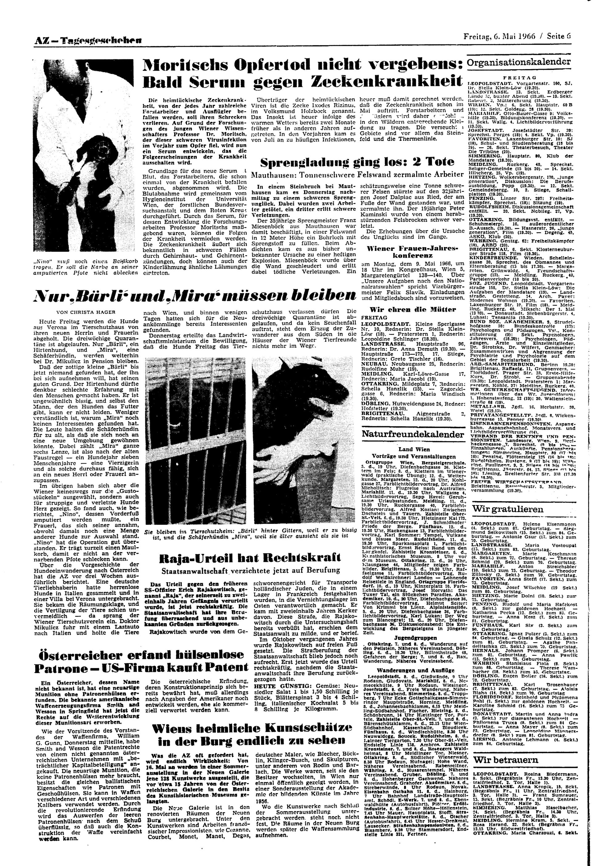 Ausgabe Fr. 06.05.1966, Seite 6