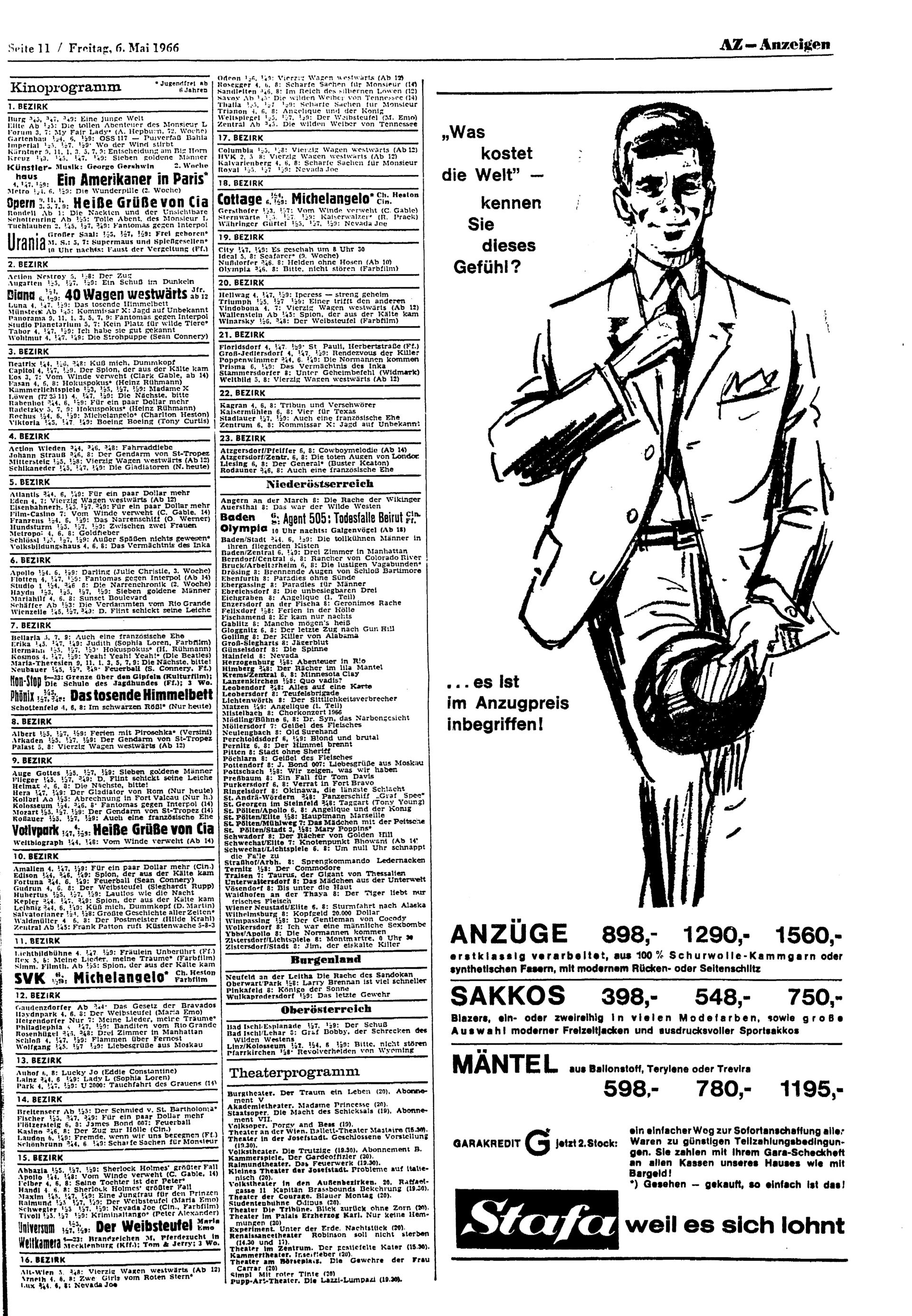 Ausgabe Fr. 06.05.1966, Seite 11