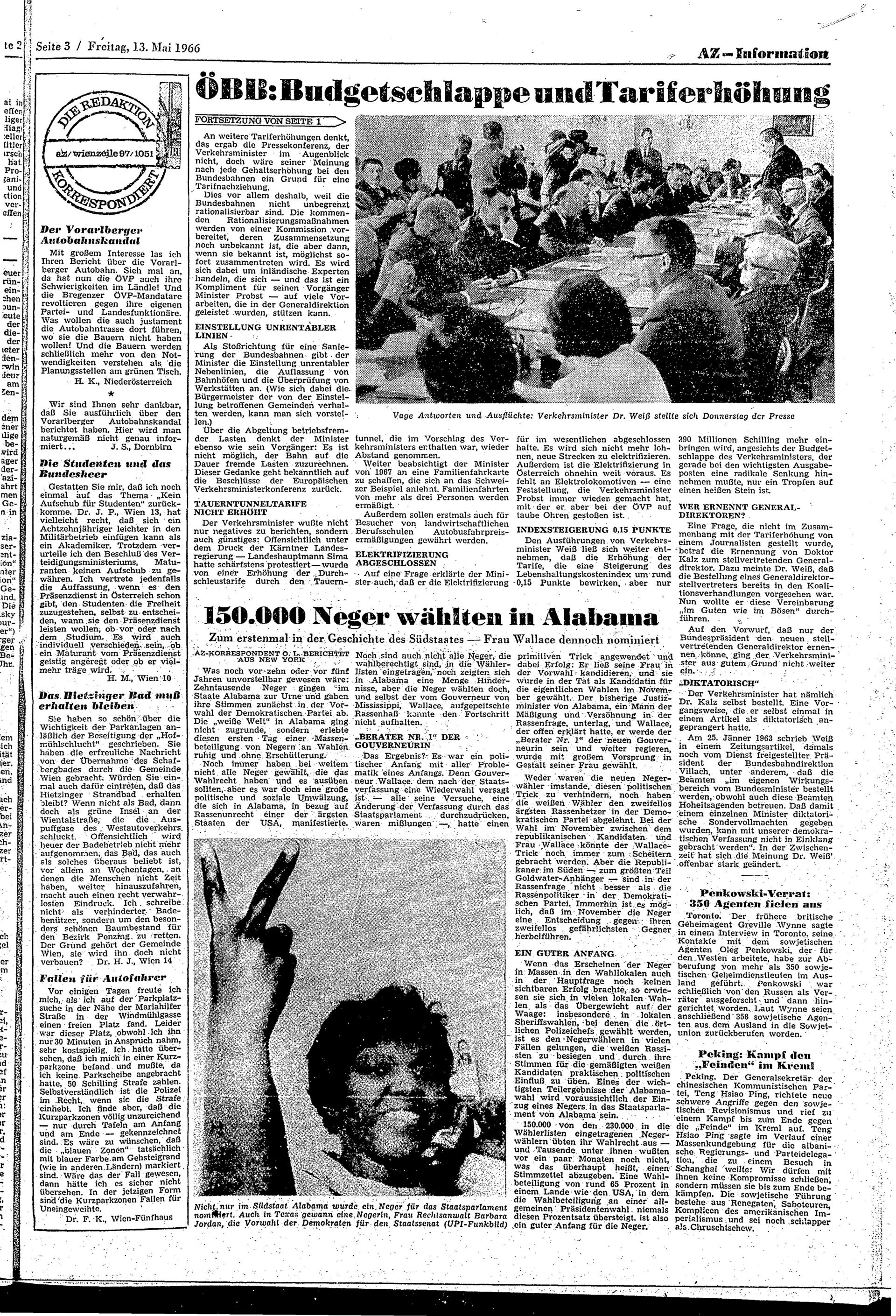 Ausgabe Fr. 13.05.1966, Seite 3