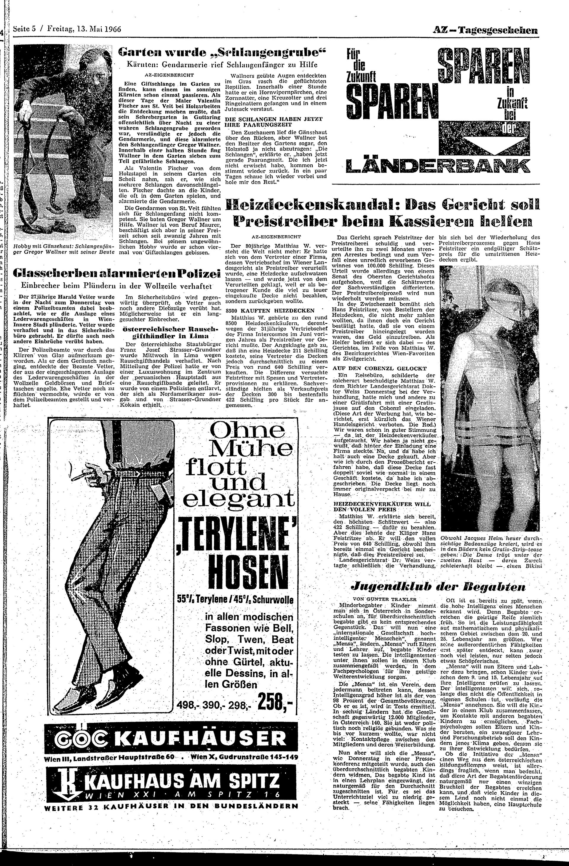 Ausgabe Fr. 13.05.1966, Seite 5