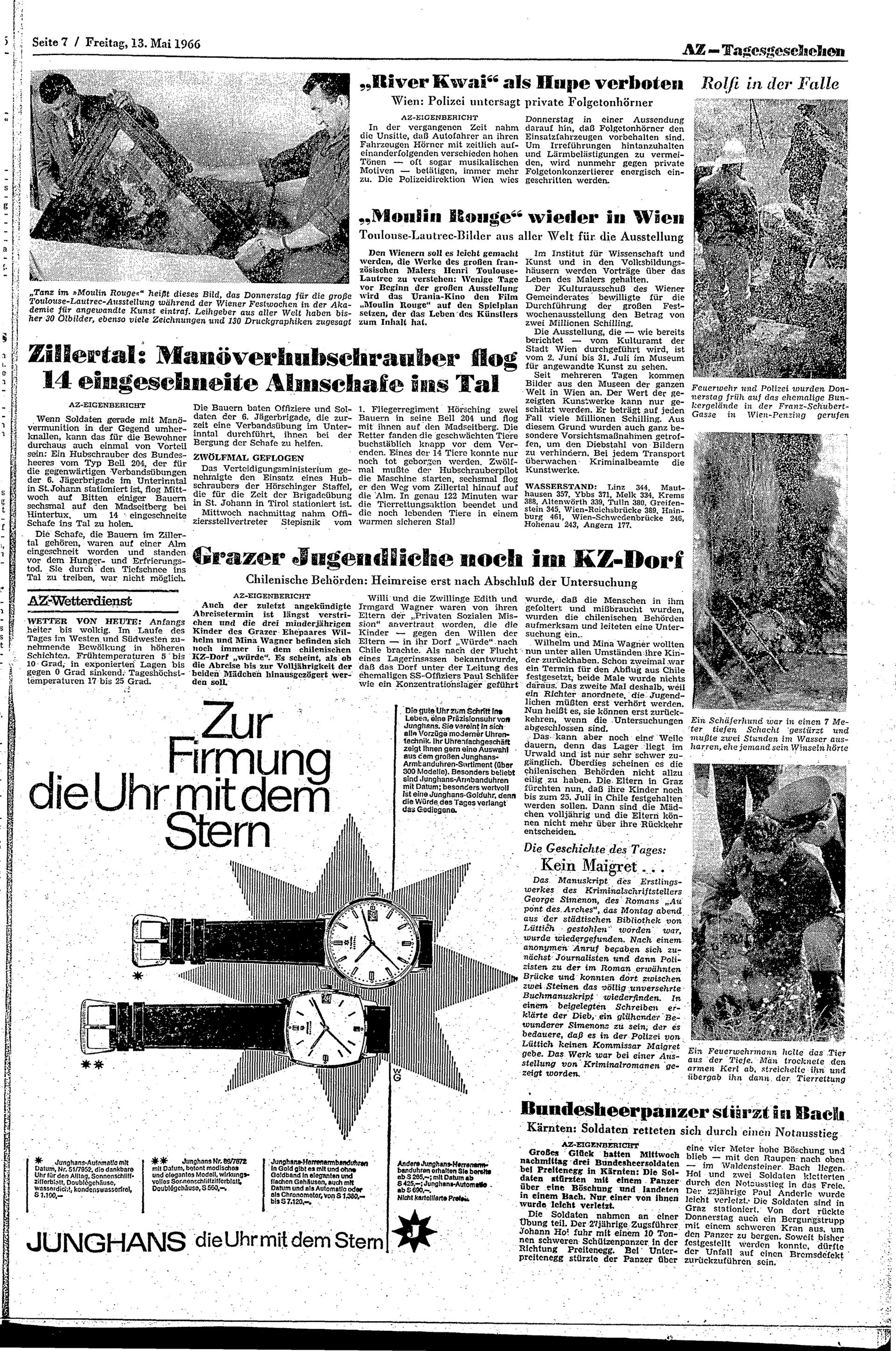 Ausgabe Fr. 13.05.1966, Seite 7