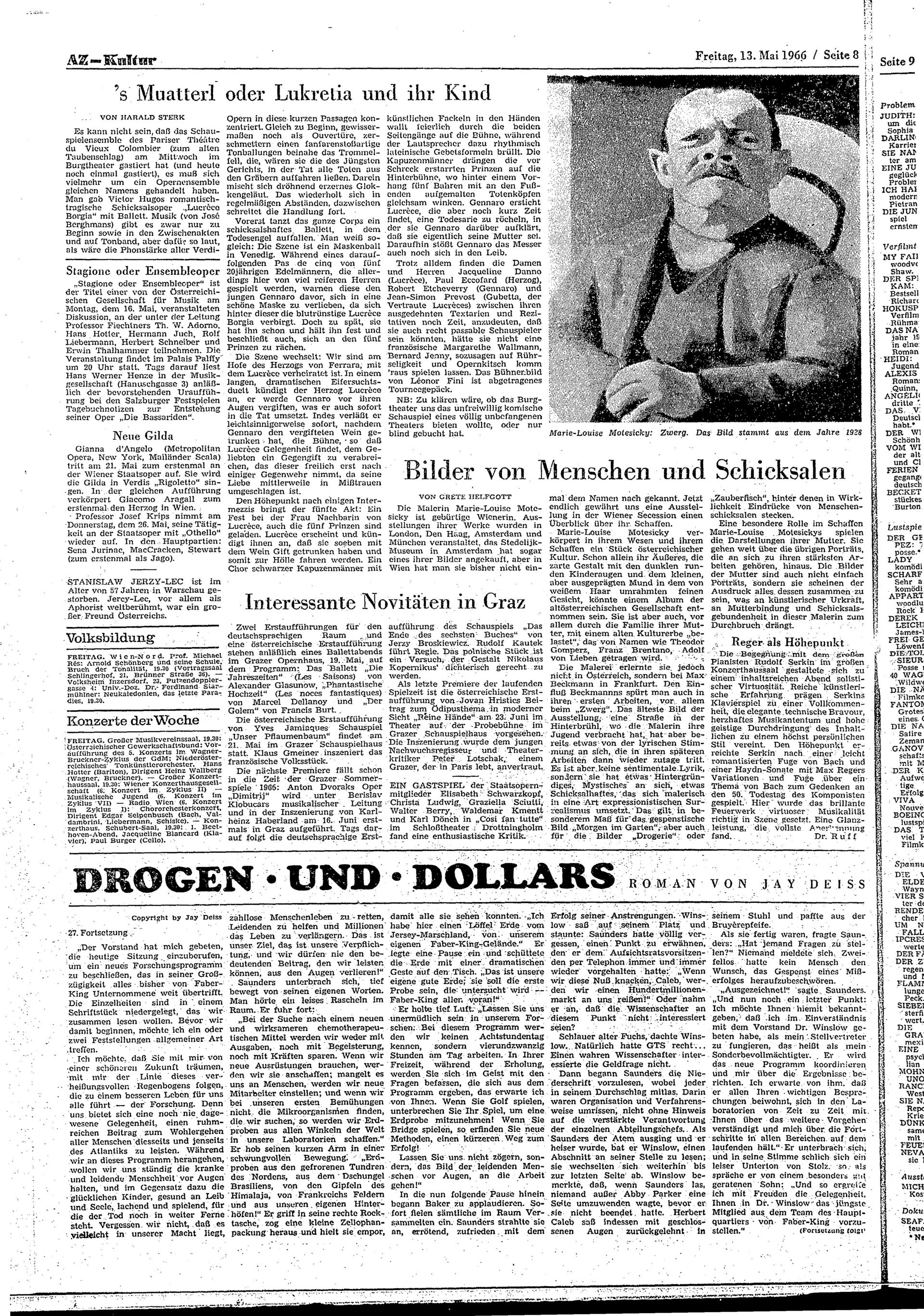 Ausgabe Fr. 13.05.1966, Seite 8