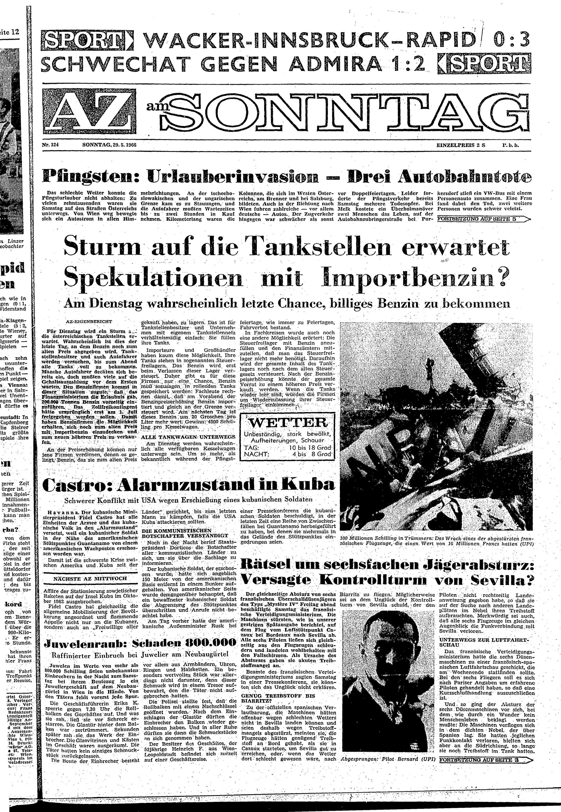 Ausgabe So. 29.05.1966, Seite 1
