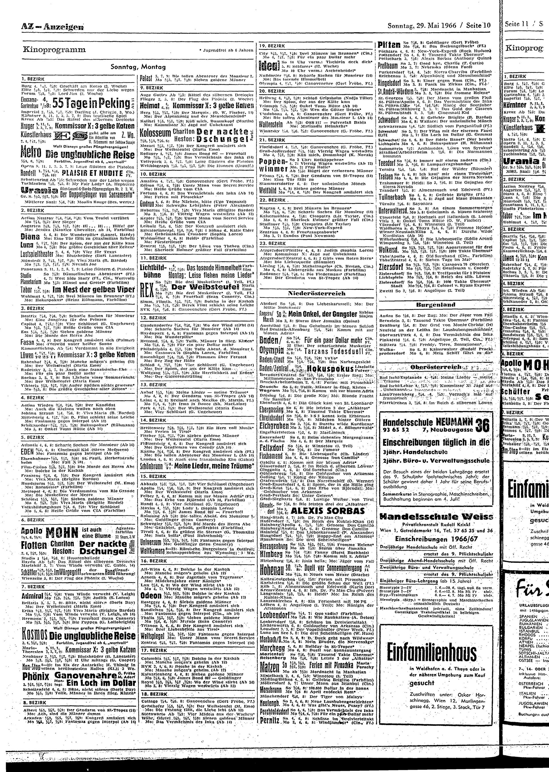 Ausgabe So. 29.05.1966, Seite 10