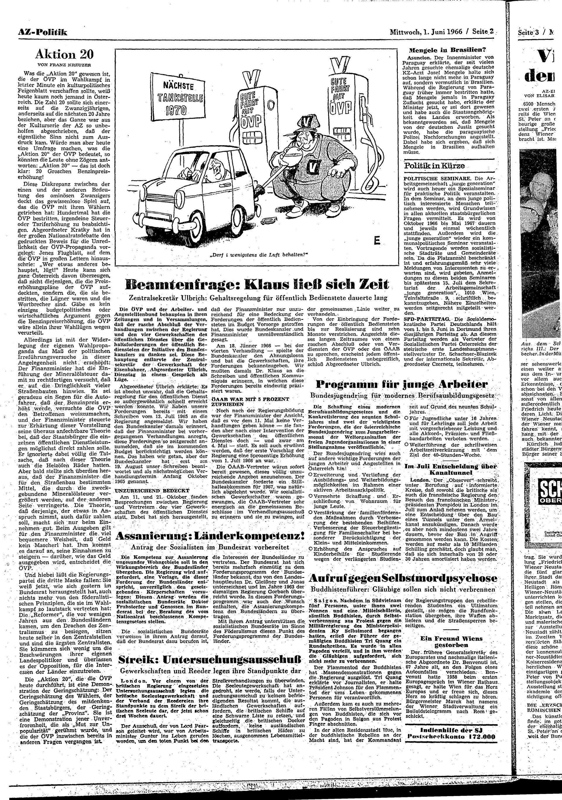 Ausgabe Mi. 01.06.1966, Seite 2