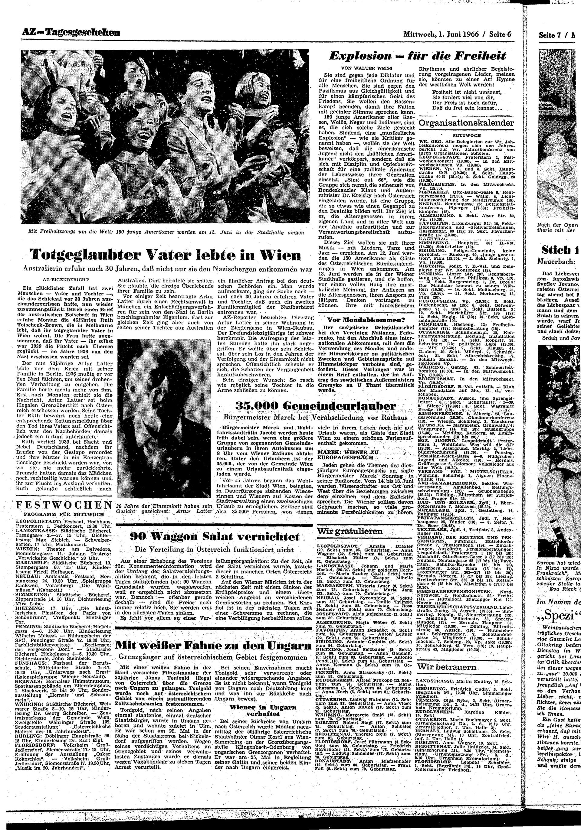Ausgabe Mi. 01.06.1966, Seite 6