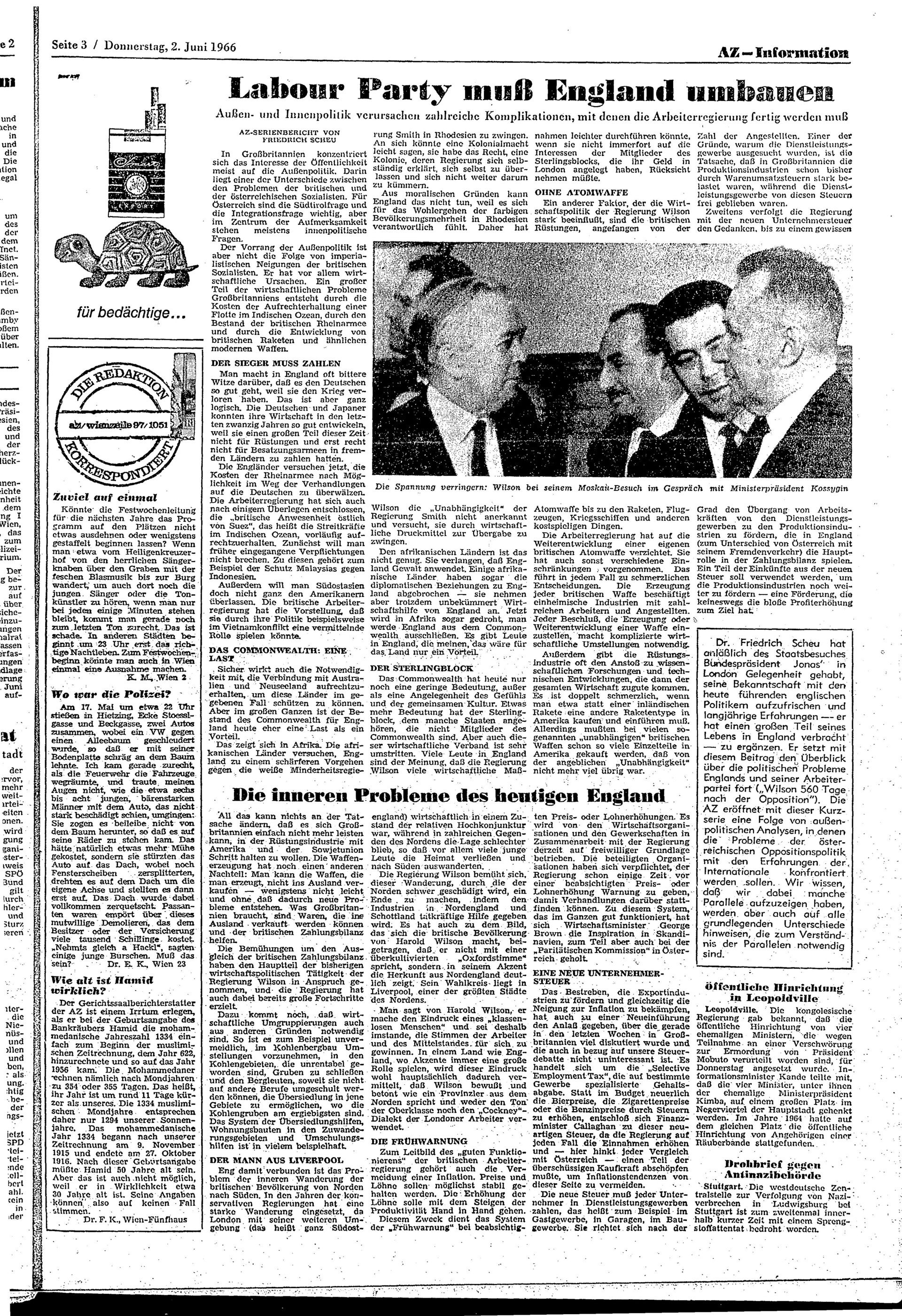 Ausgabe Do. 02.06.1966, Seite 3